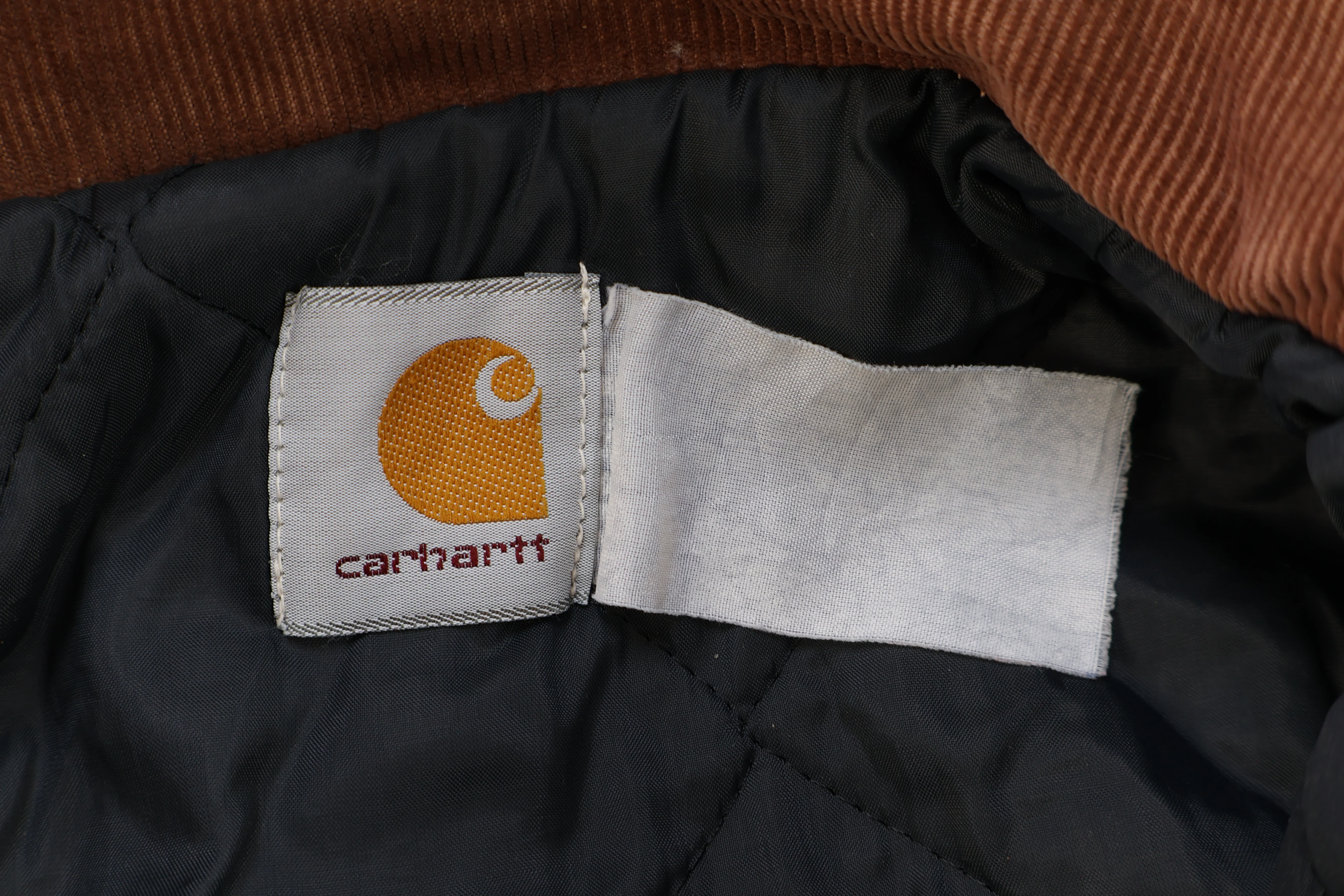 Carhartt Logo Patch Tan Full Zip Jacket - Image 4