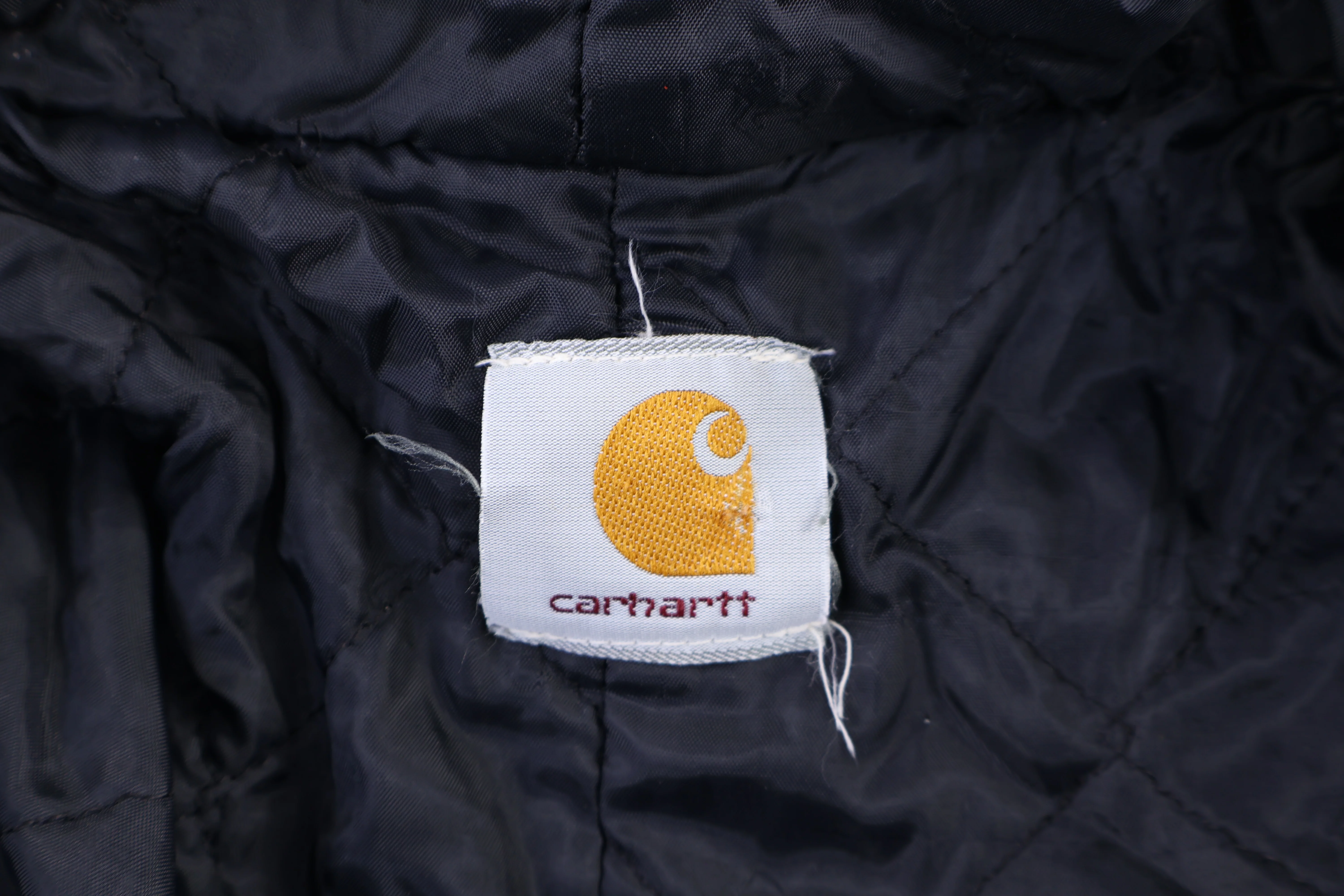 Carhartt Logo Patch Tan Full Zip Jacket - Image 4