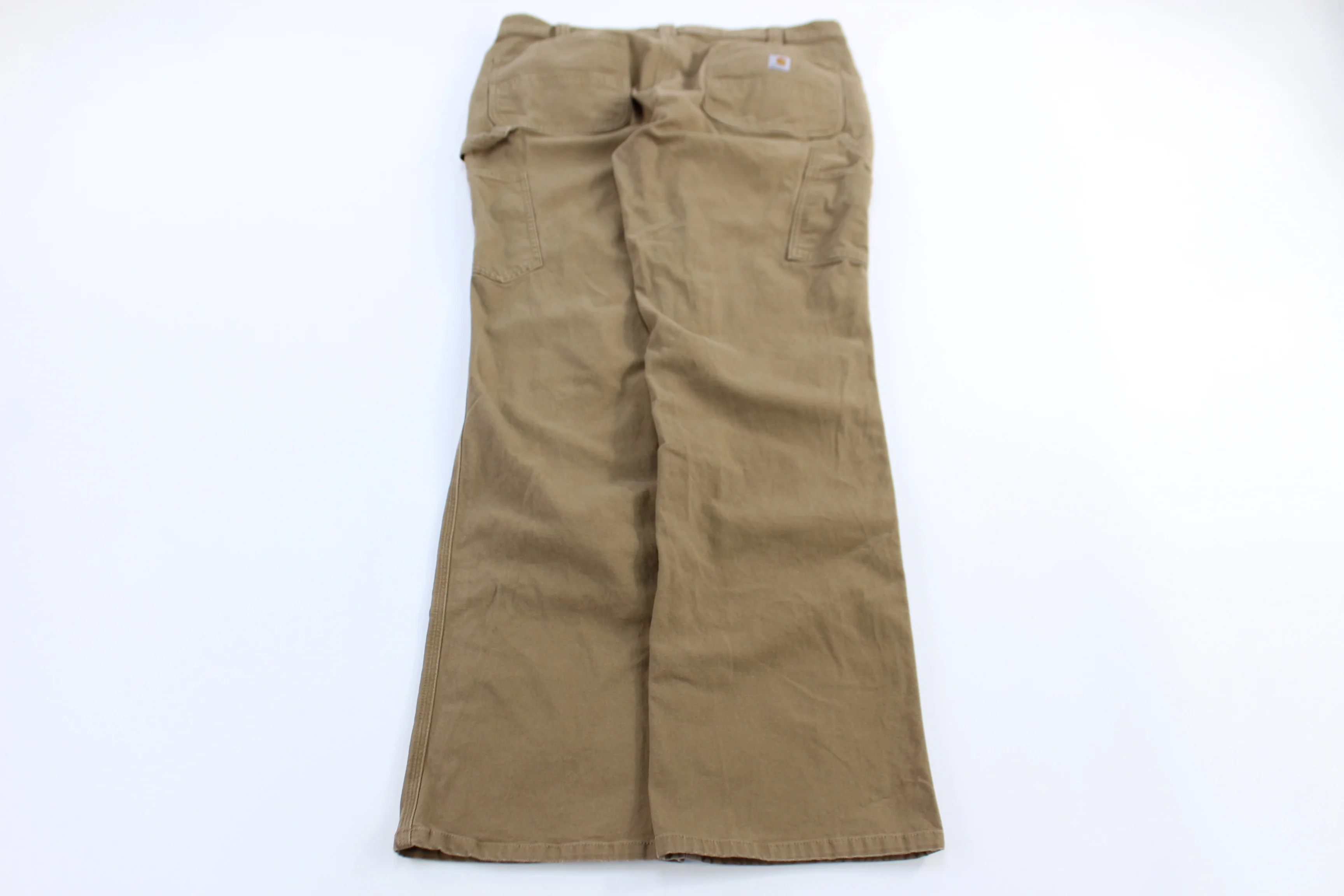 Carhartt Logo Patch Tan Loose fit Pants - Image 2