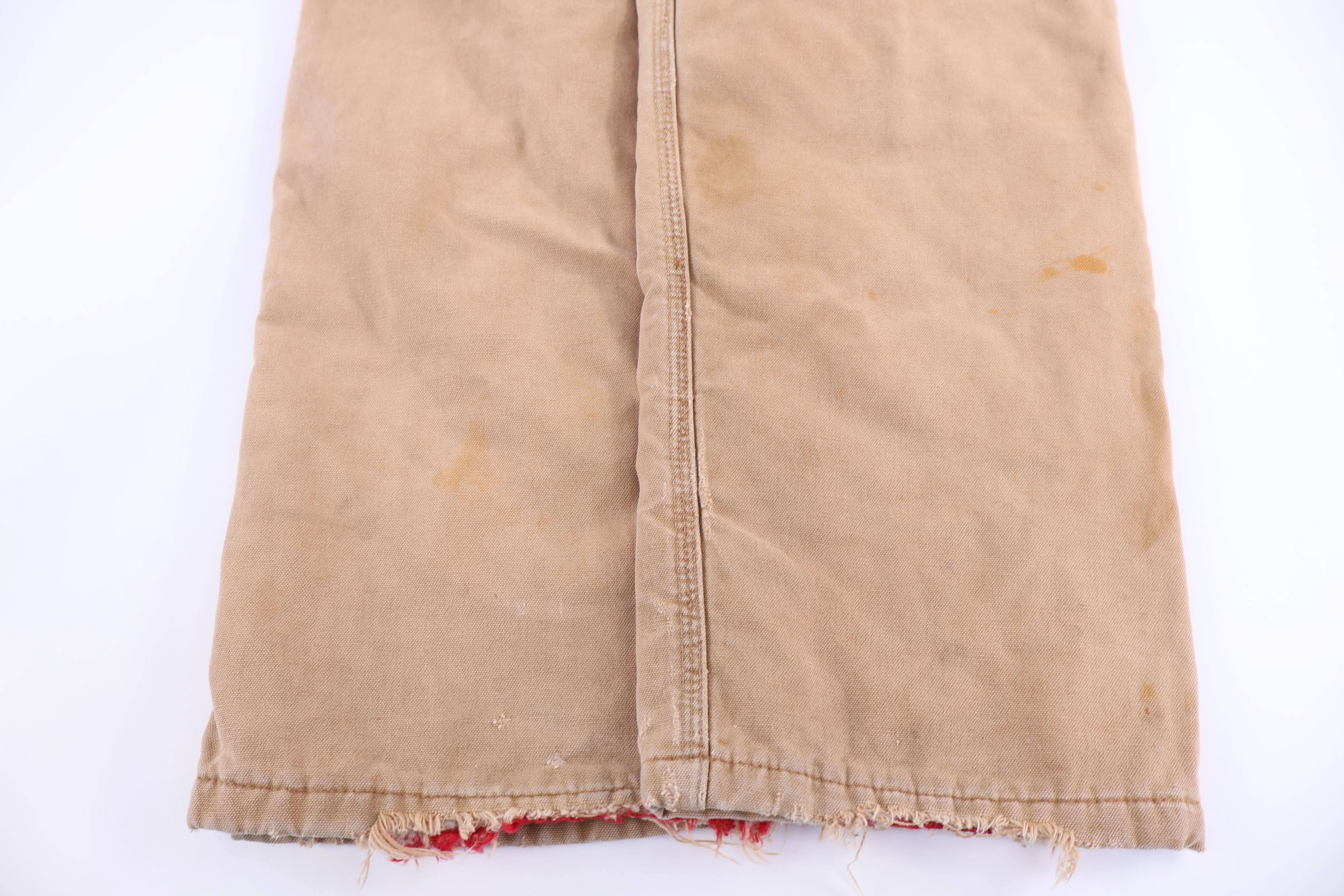 Carhartt Logo Patch Tan Overalls - Image 5