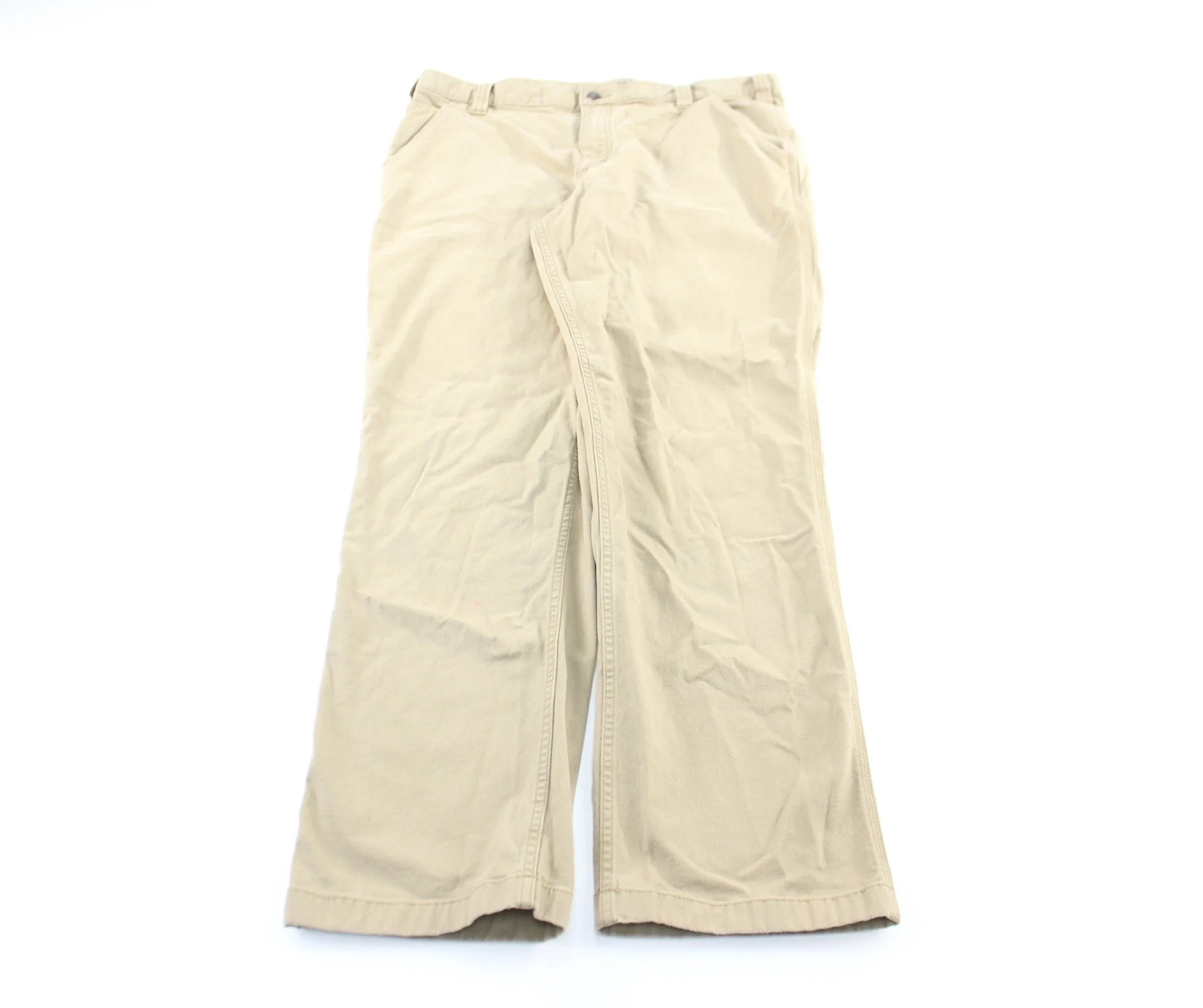 Carhartt Logo Patch Tan Pants