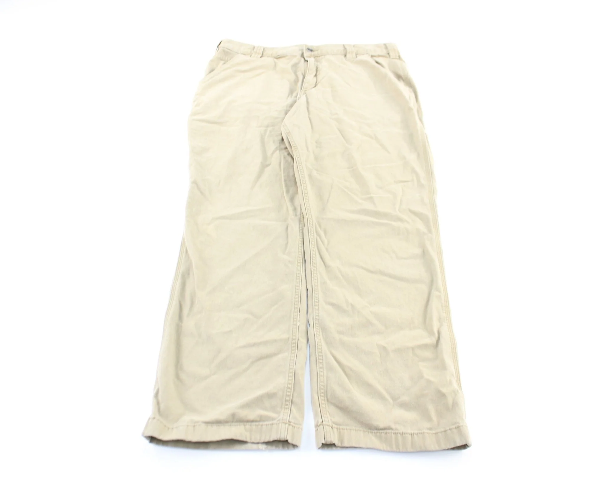 Carhartt Logo Patch Beige Pants