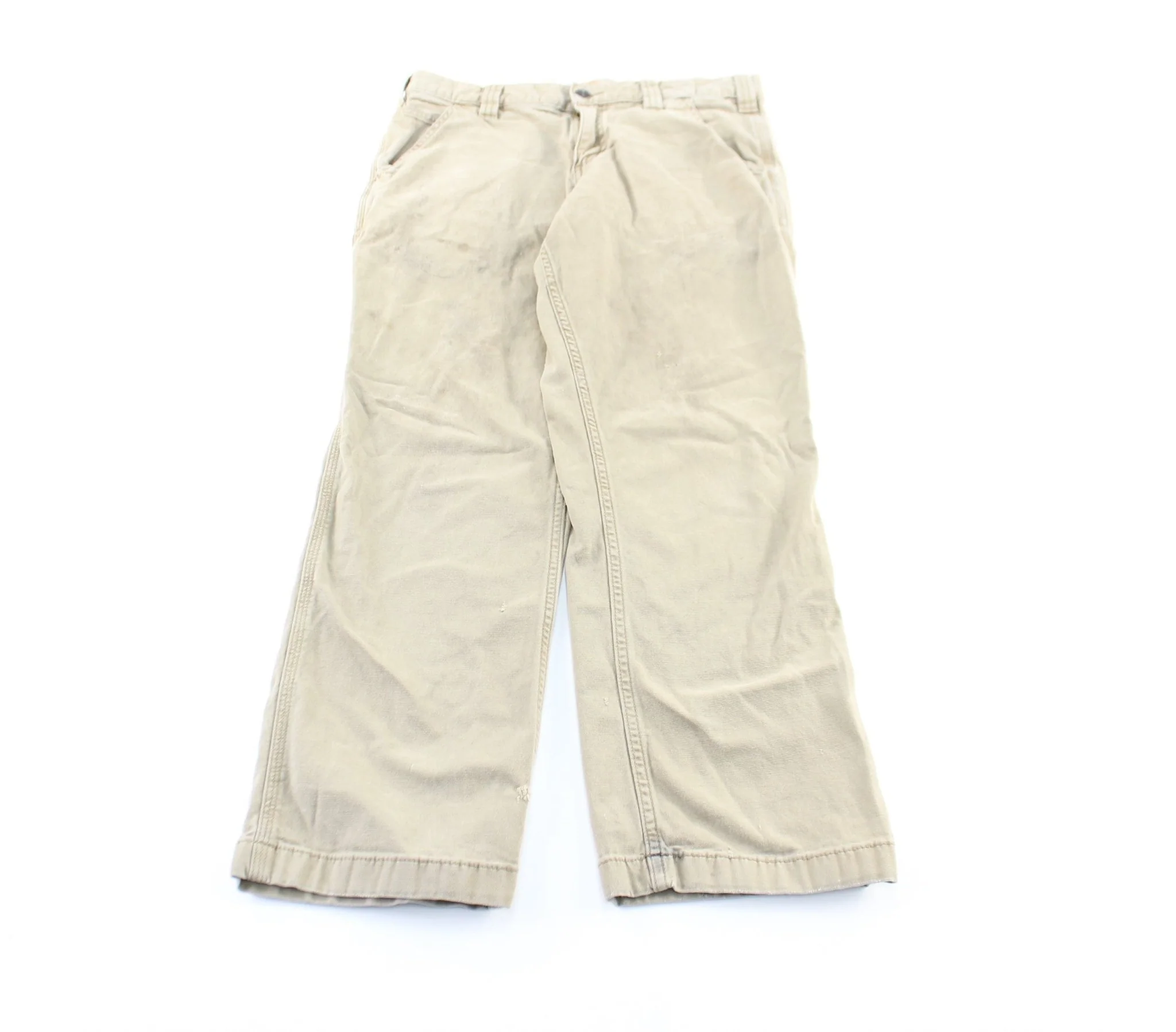 Carhartt Logo Patch Tan Pants