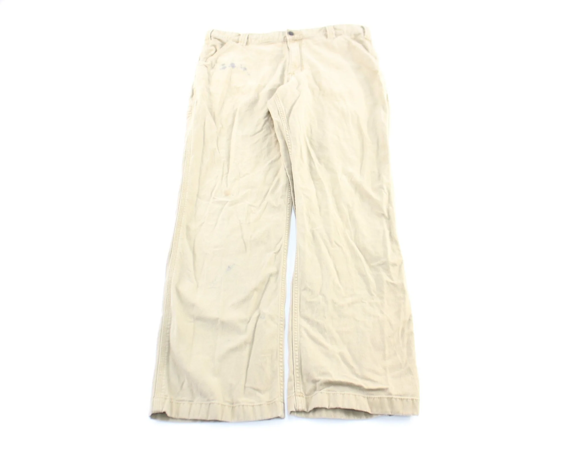 Carhartt Logo Patch Tan Pants