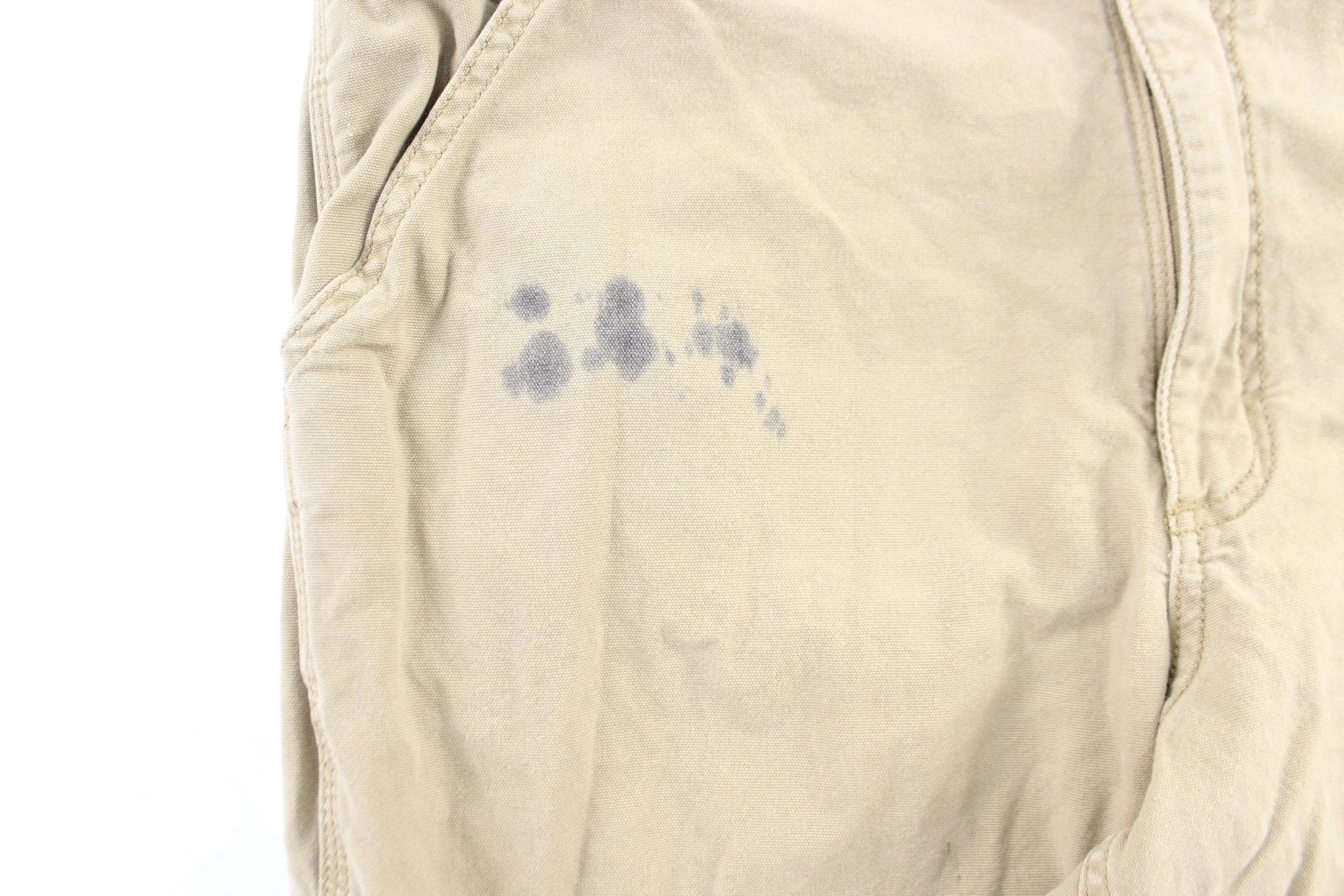 Carhartt Logo Patch Tan Pants - Image 3