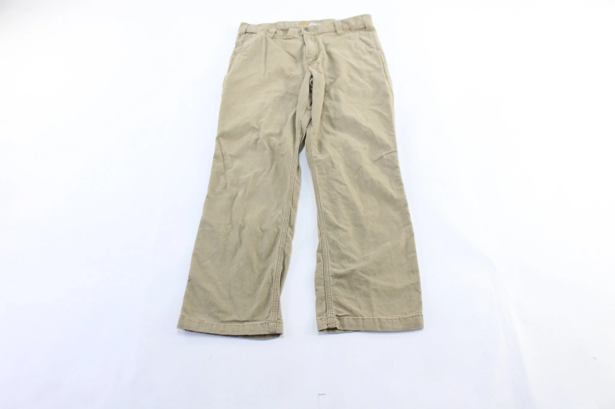 Carhartt Logo Patch Tan Pants