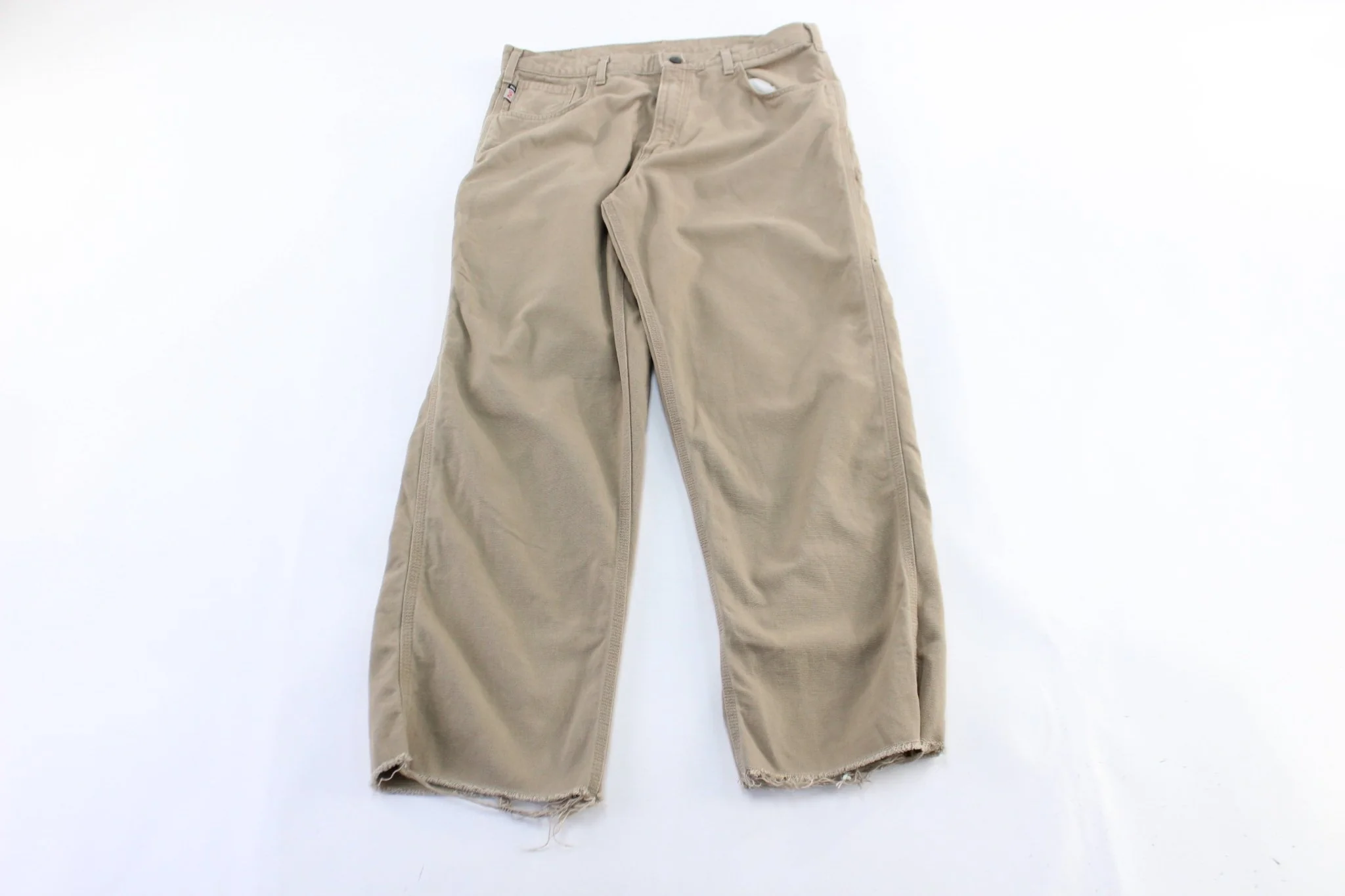 Carhartt Logo Patch Tan Pants