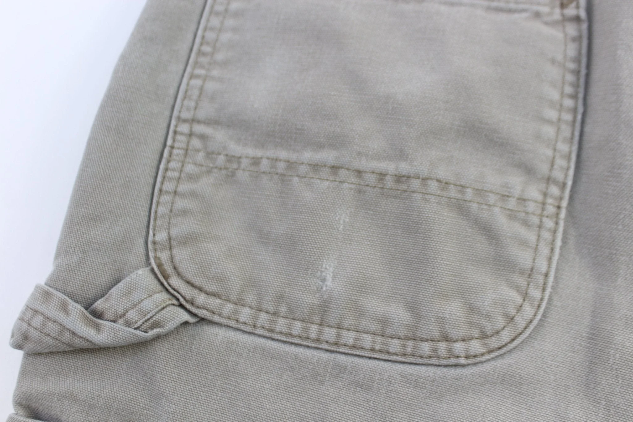 Carhartt Logo Patch Tan Pants - Image 3