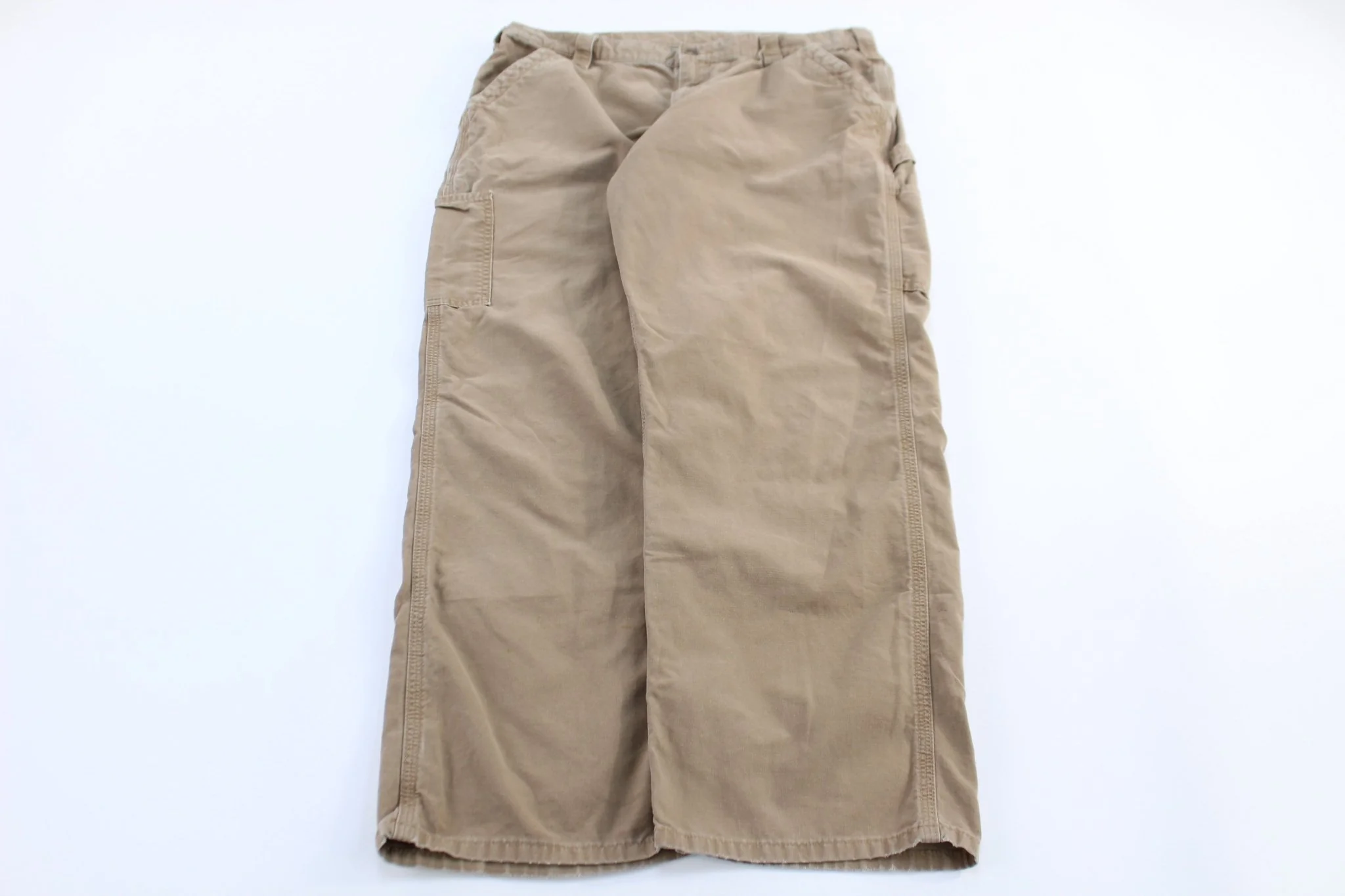 Carhartt Logo Patch Tan Pants