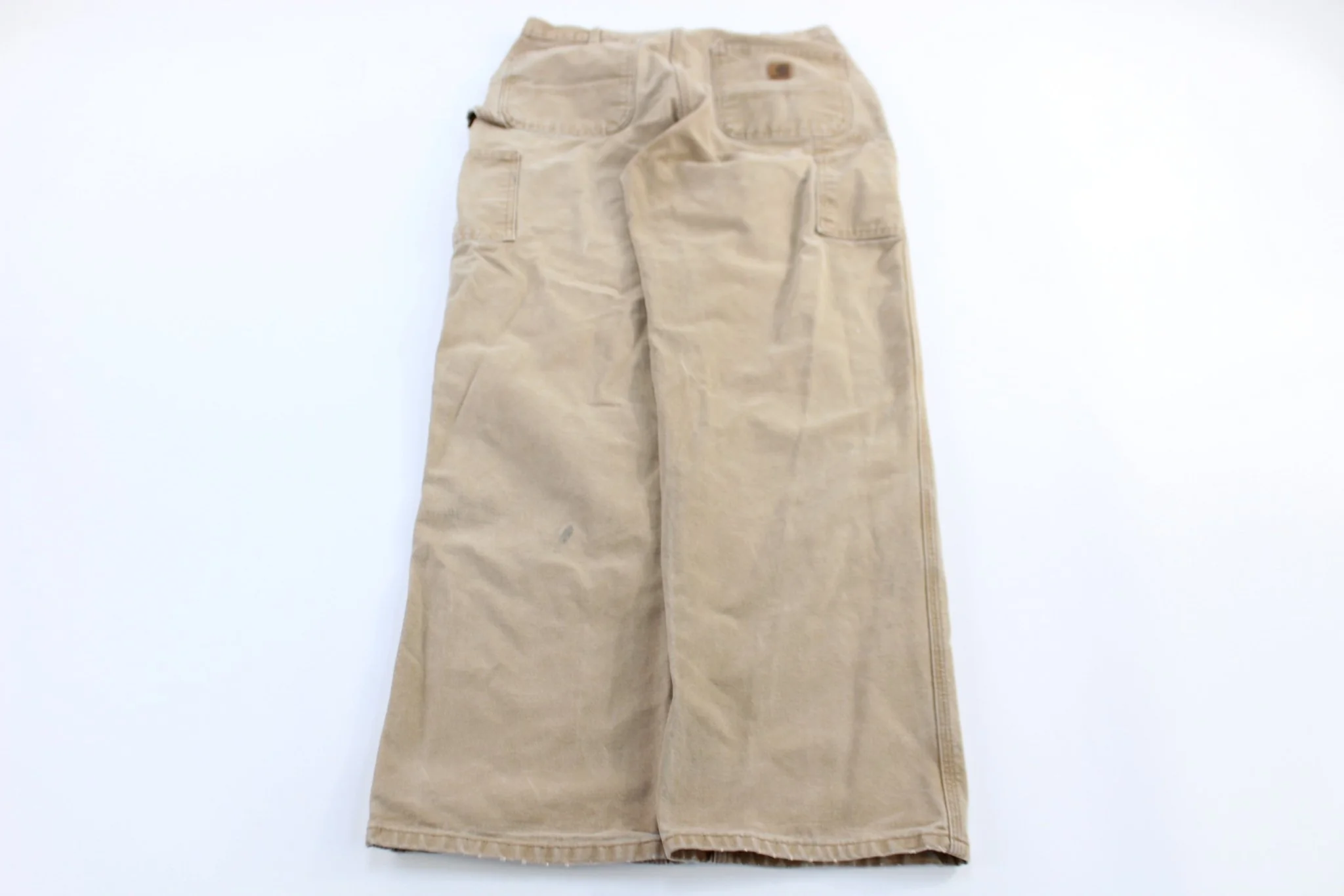 Carhartt Logo Patch Tan Pants
