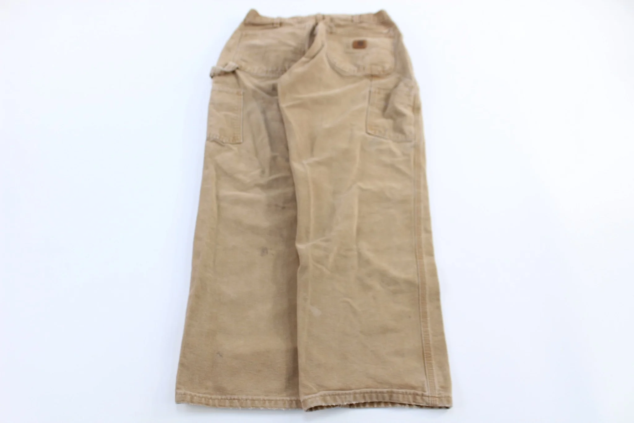 Carhartt Logo Patch Tan Pants
