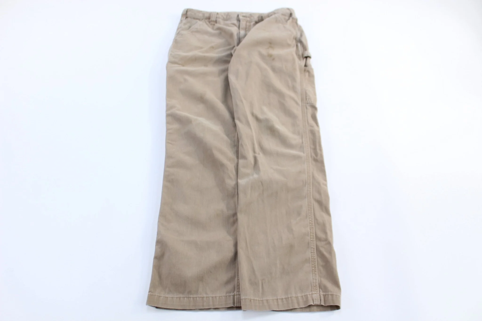 Carhartt Logo Patch Tan Pants