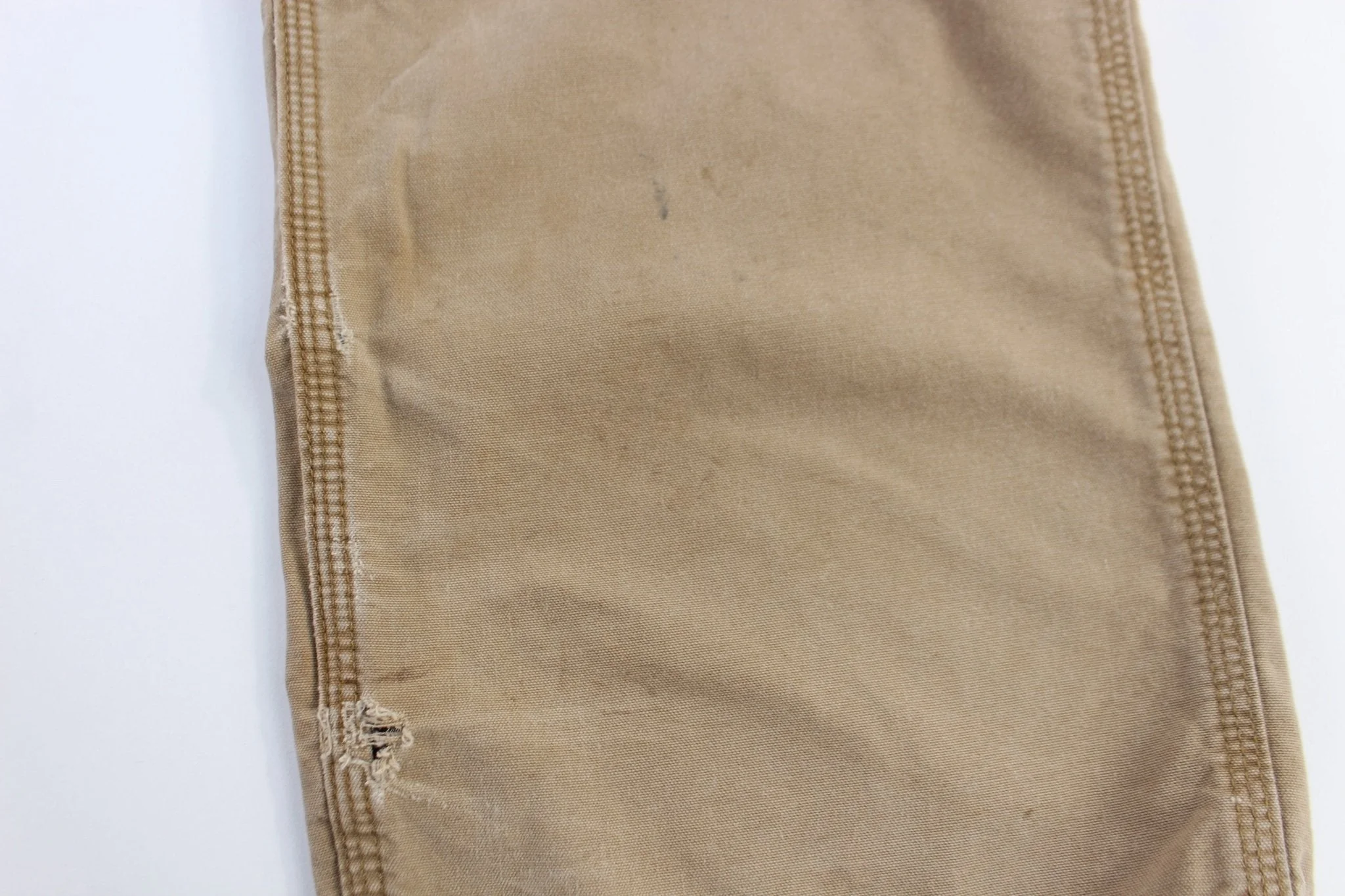 Carhartt Logo Patch Tan Pants - Image 3
