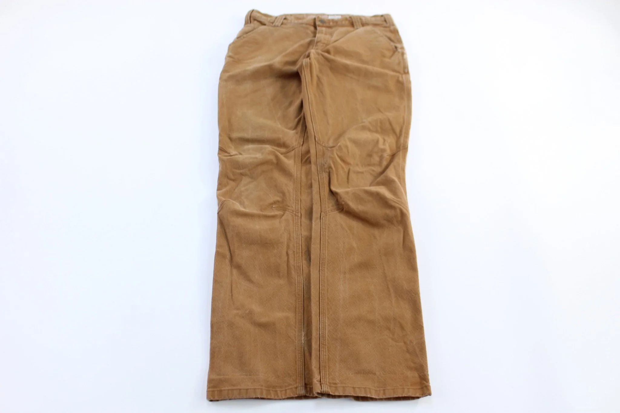 Carhartt Logo Patch Tan Pants