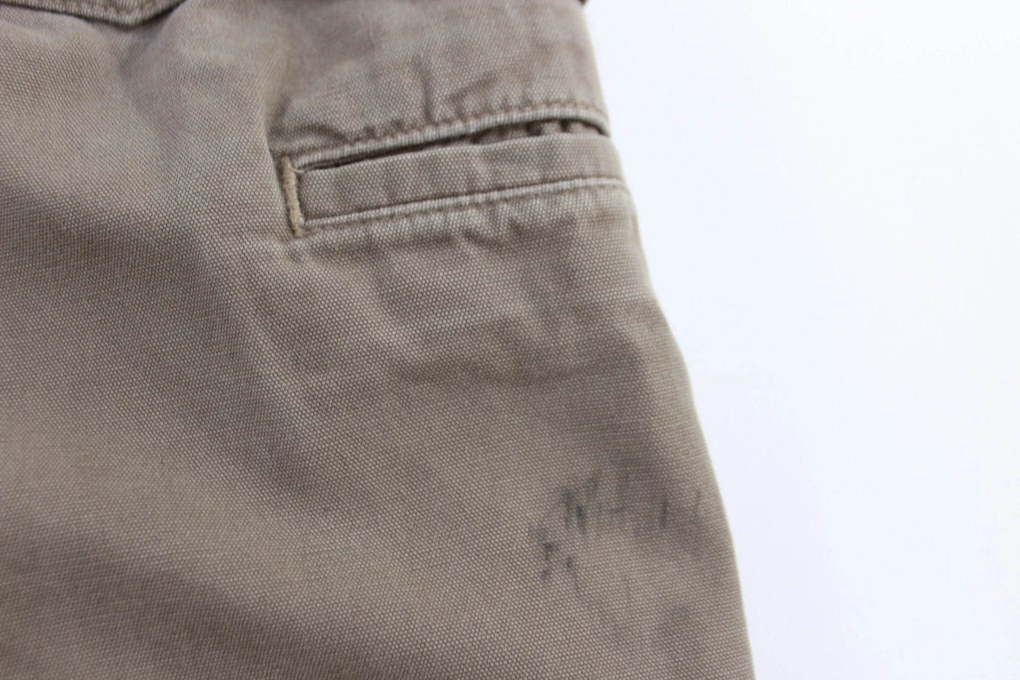 Carhartt Logo Patch Tan Pants - Image 3
