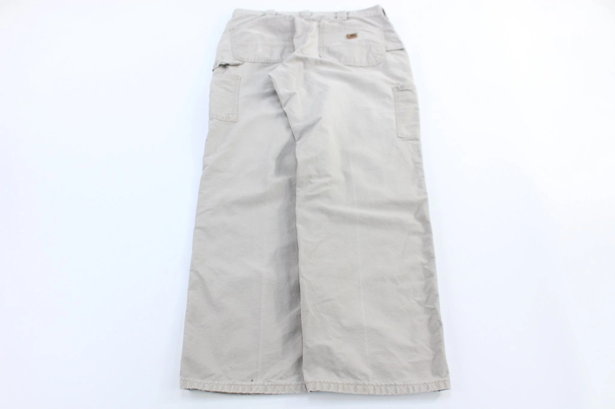Carhartt Logo Patch Tan Pants - Image 2
