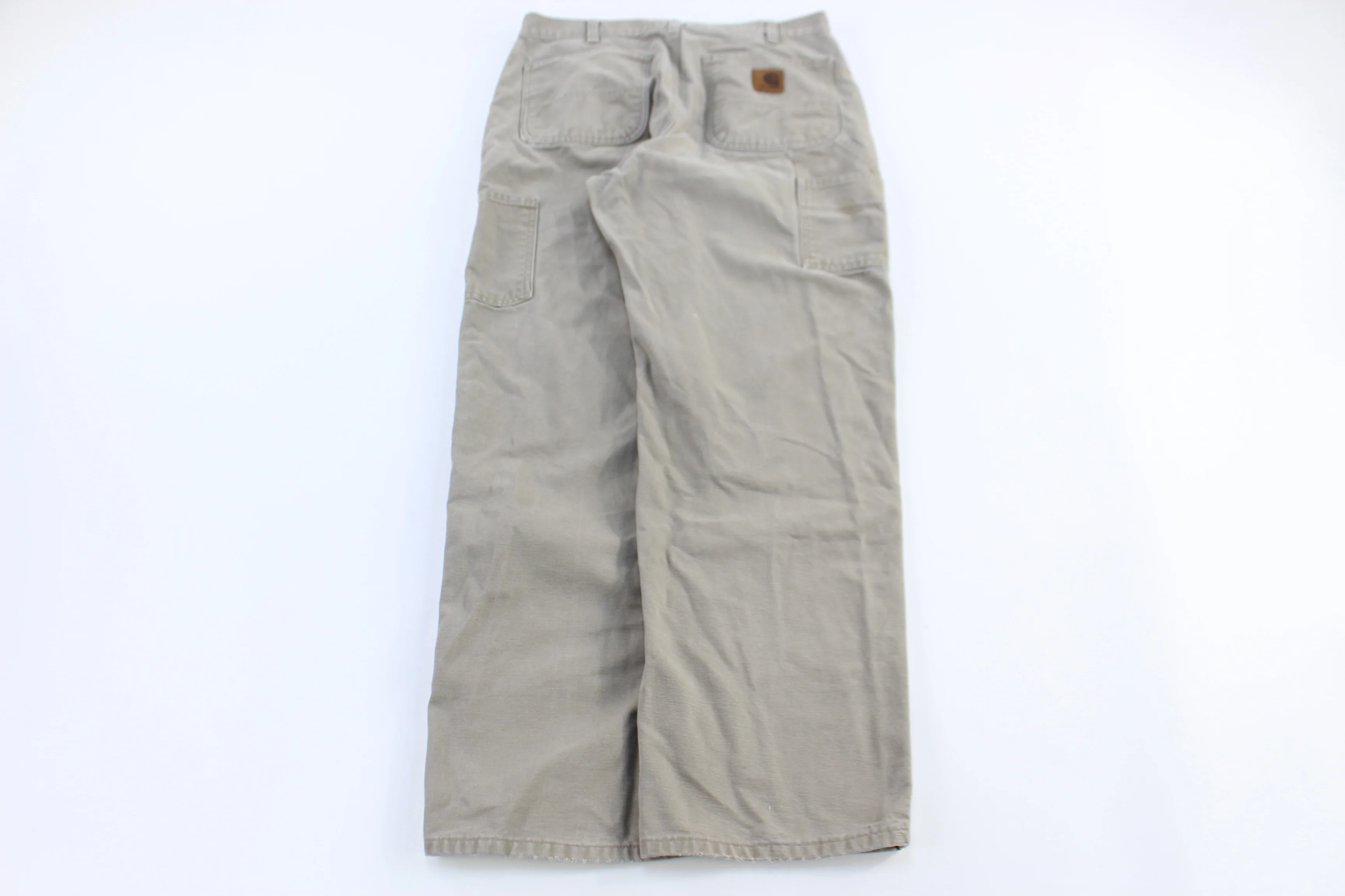 Carhartt Logo Patch Tan Pants