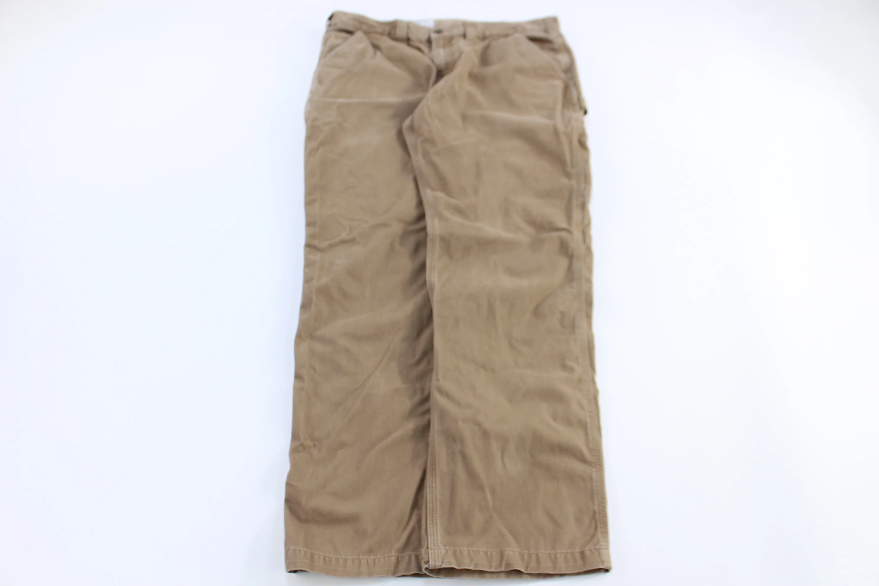 Carhartt Logo Patch Tan Pants
