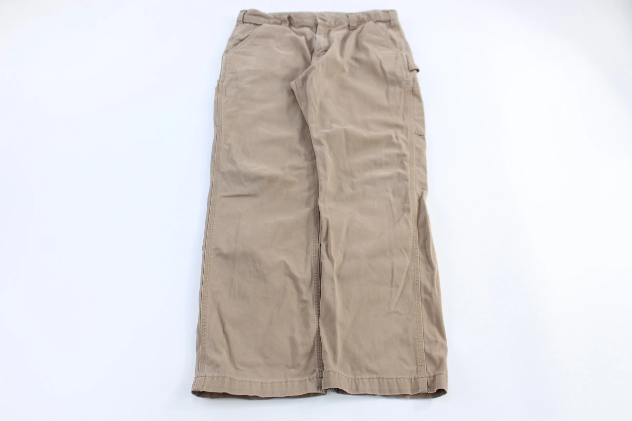 Carhartt Logo Patch Tan Pants