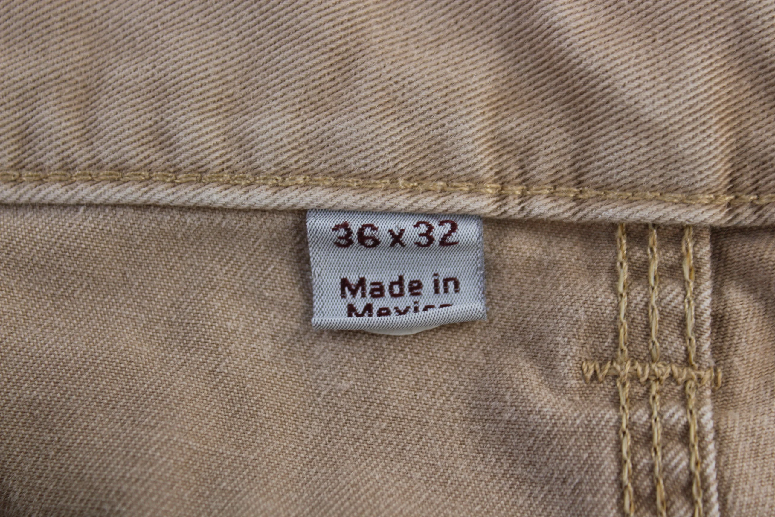 Carhartt Logo Patch Tan Pants - Image 3