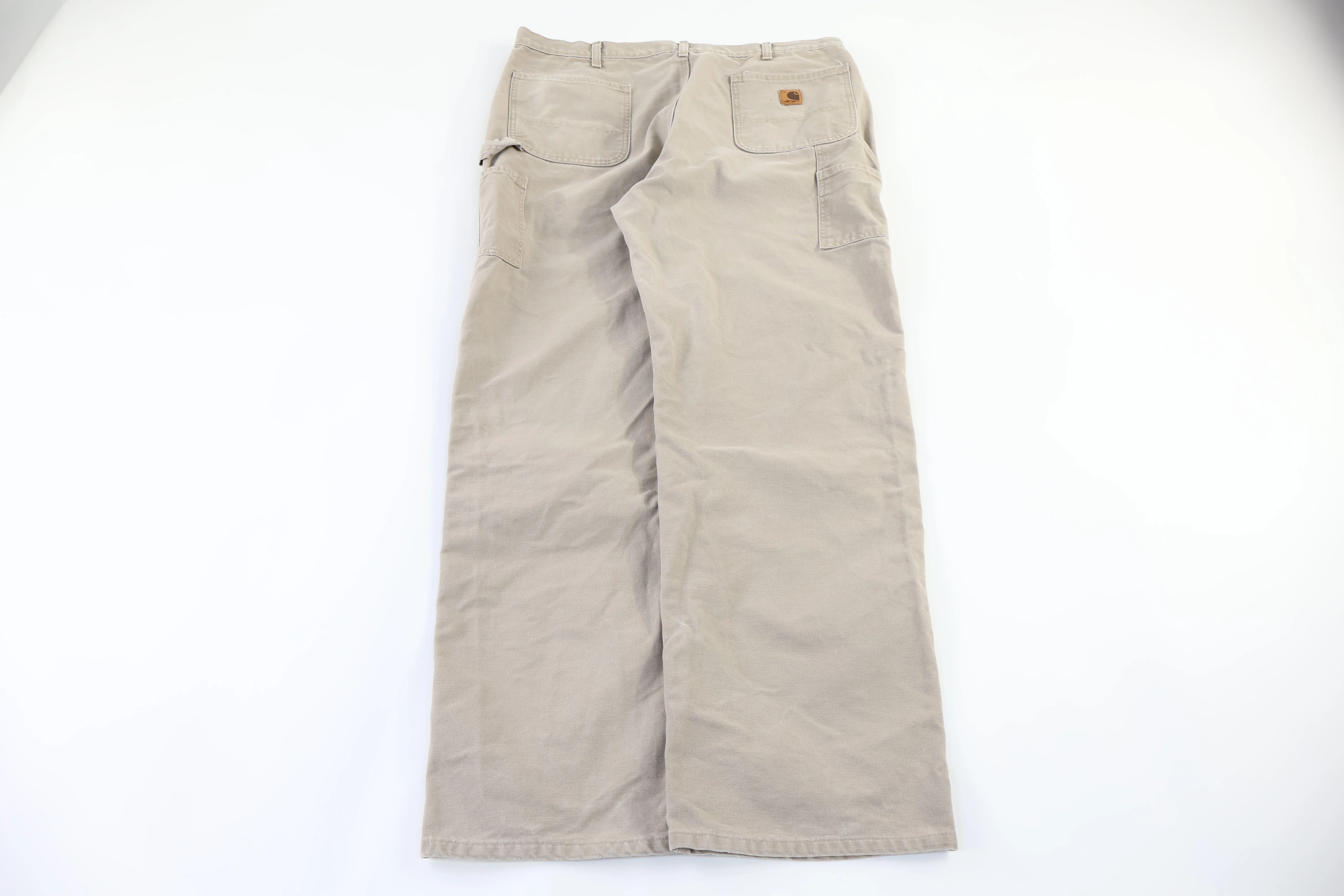 Carhartt Logo Patch Tan Pants