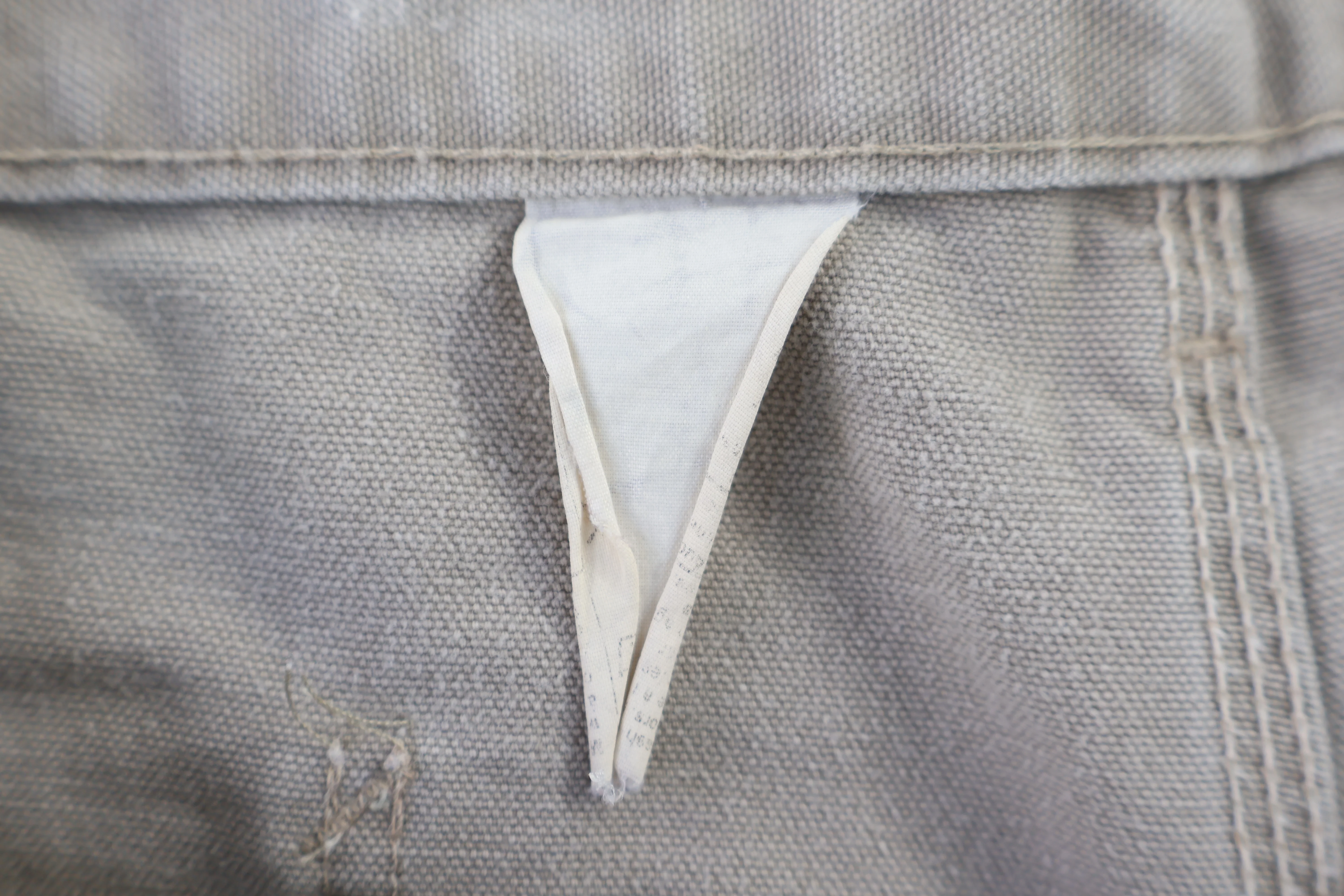 Carhartt Logo Patch Tan Pants - Image 3