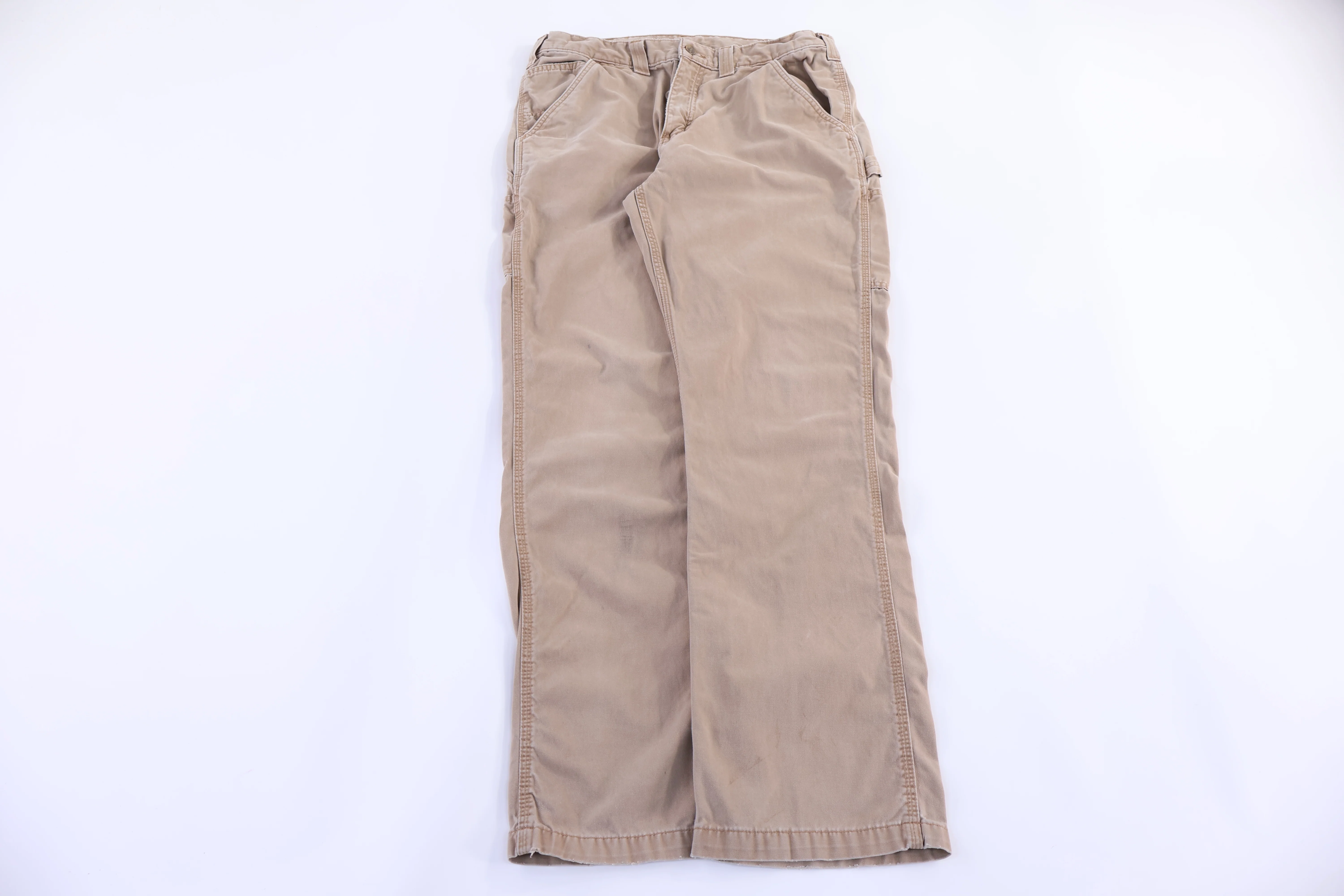Carhartt Logo Patch Tan Pants