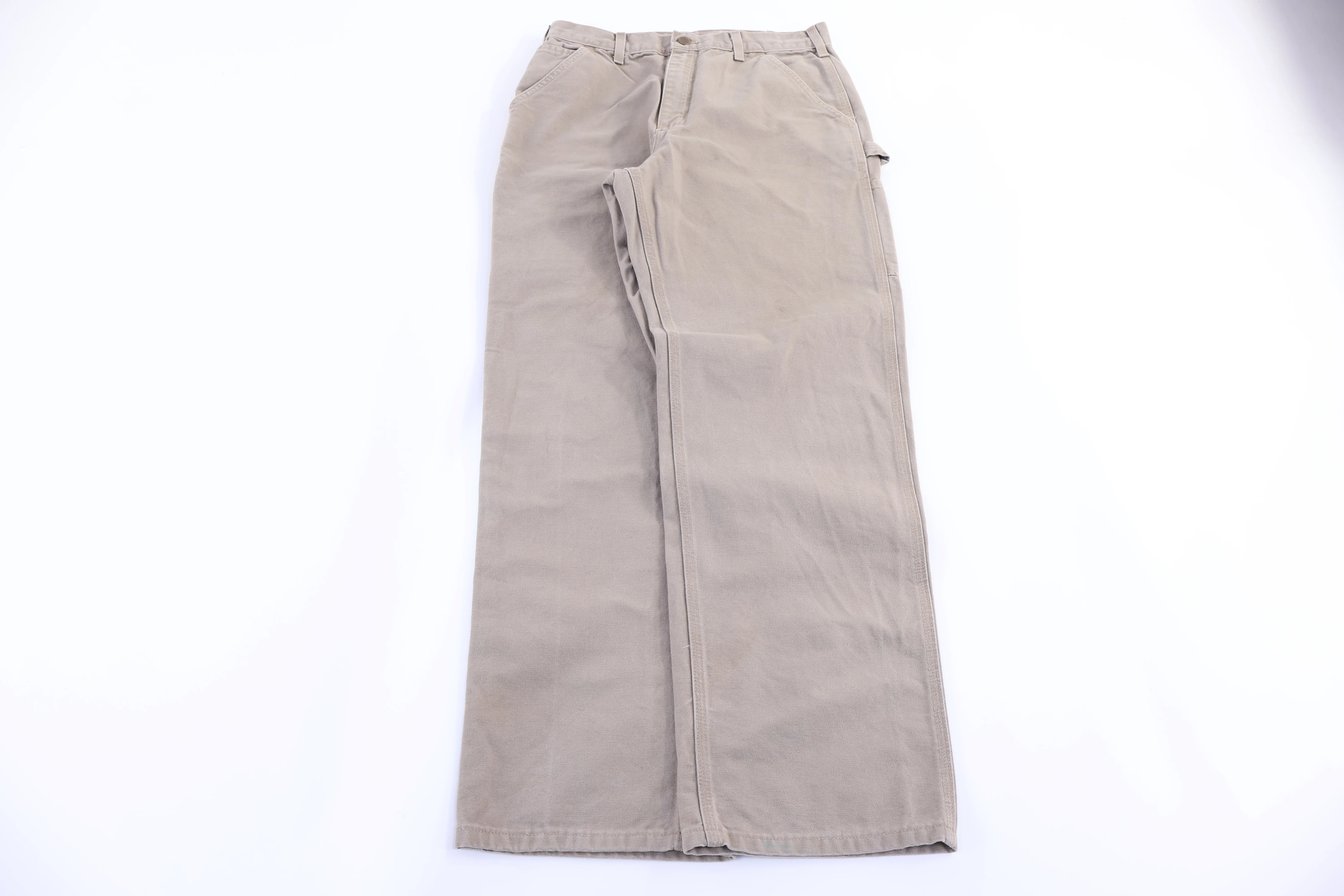 Carhartt Logo Patch Gray Pants