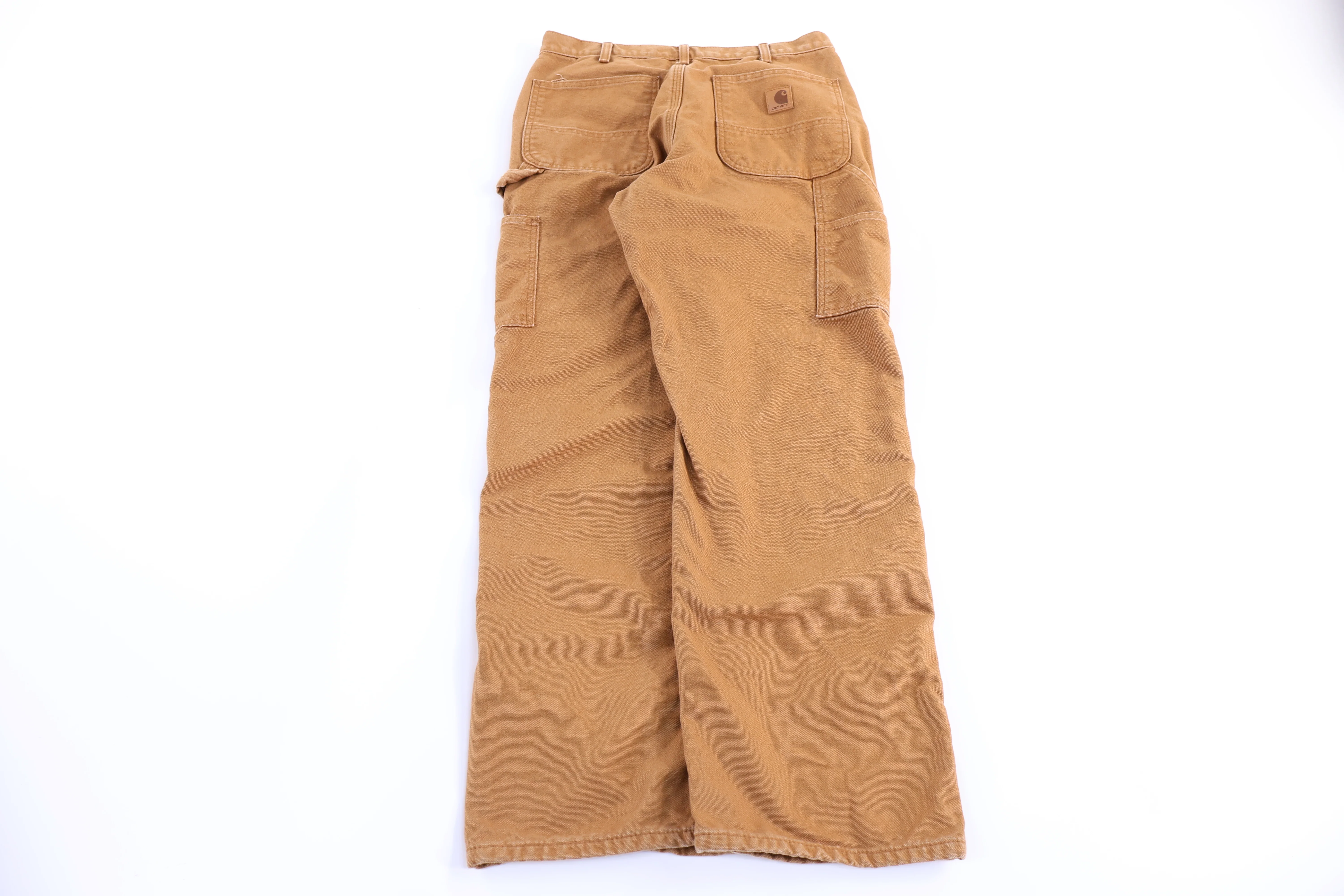 Carhartt Logo Patch Tan Pants - Image 2