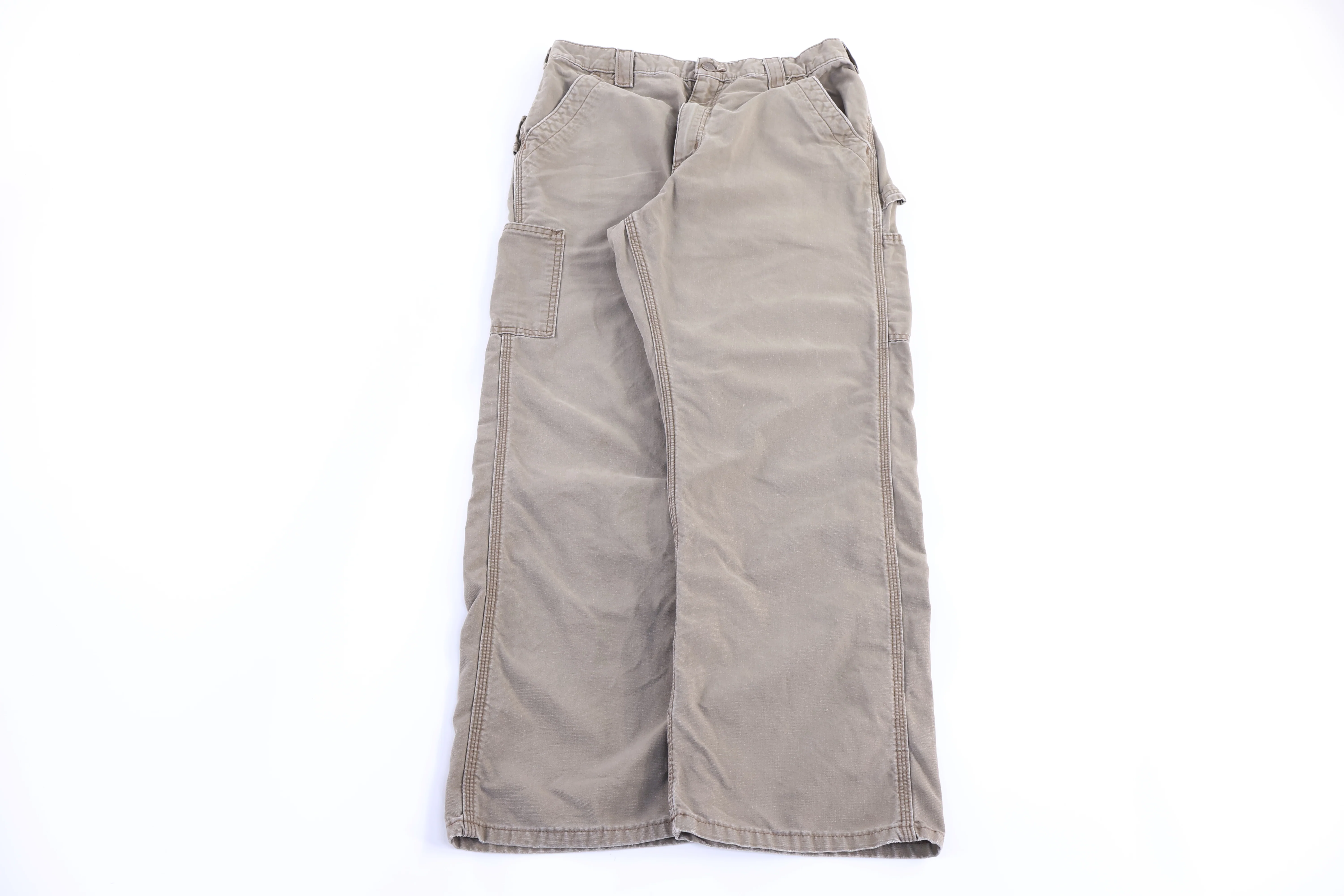 Carhartt Logo Patch Tan Pants