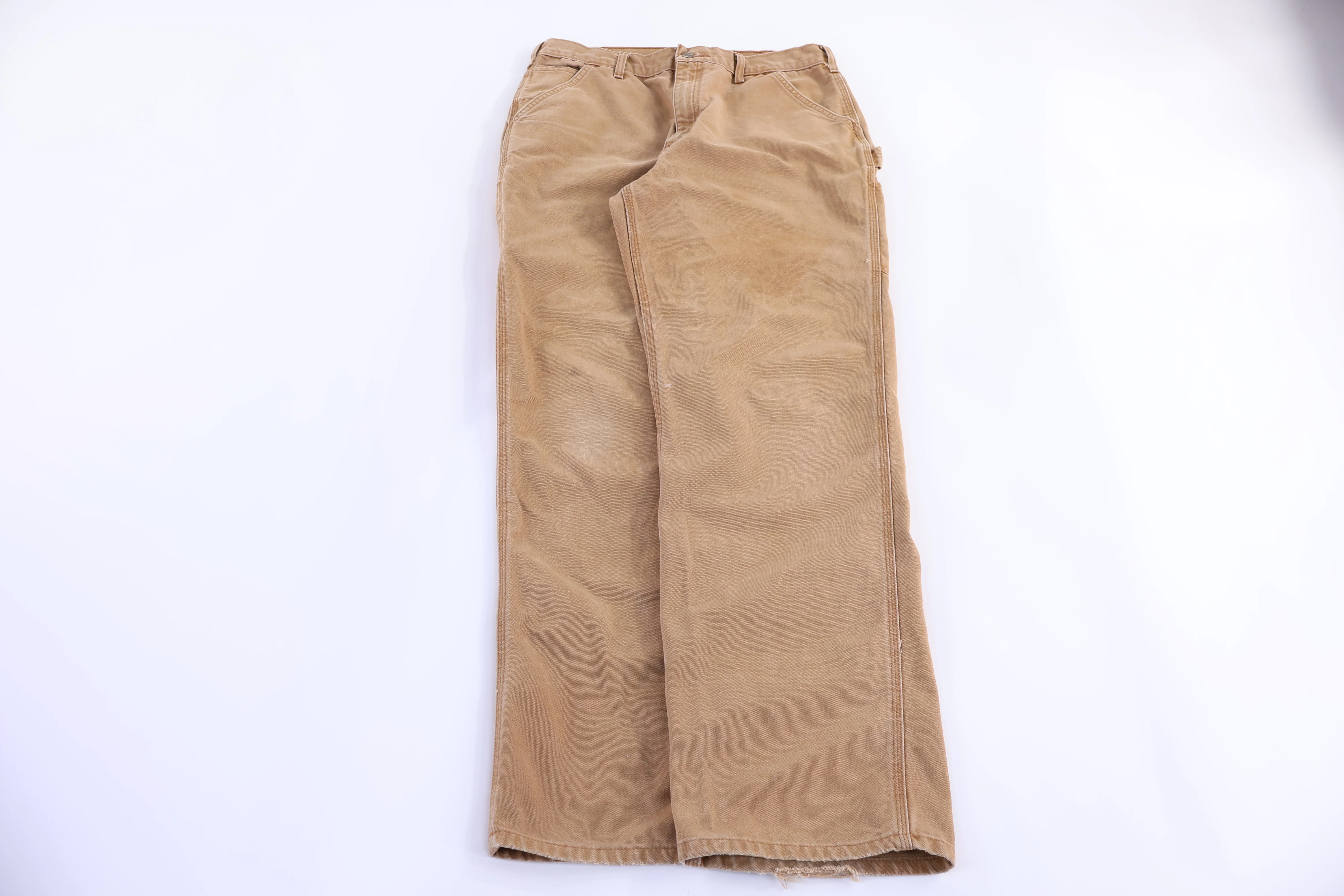 Carhartt Logo Patch Tan Pants