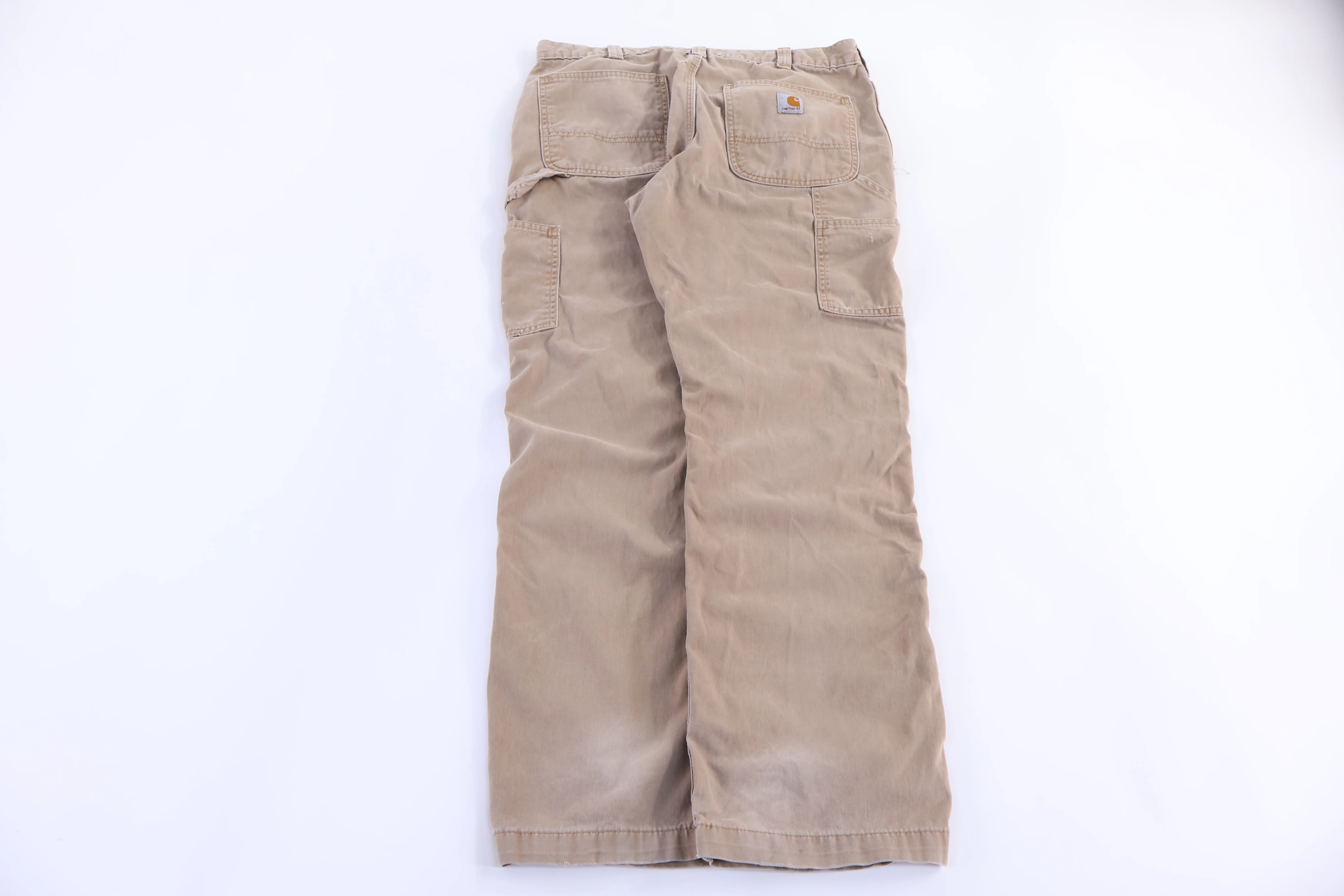Carhartt Logo Patch Tan Pants