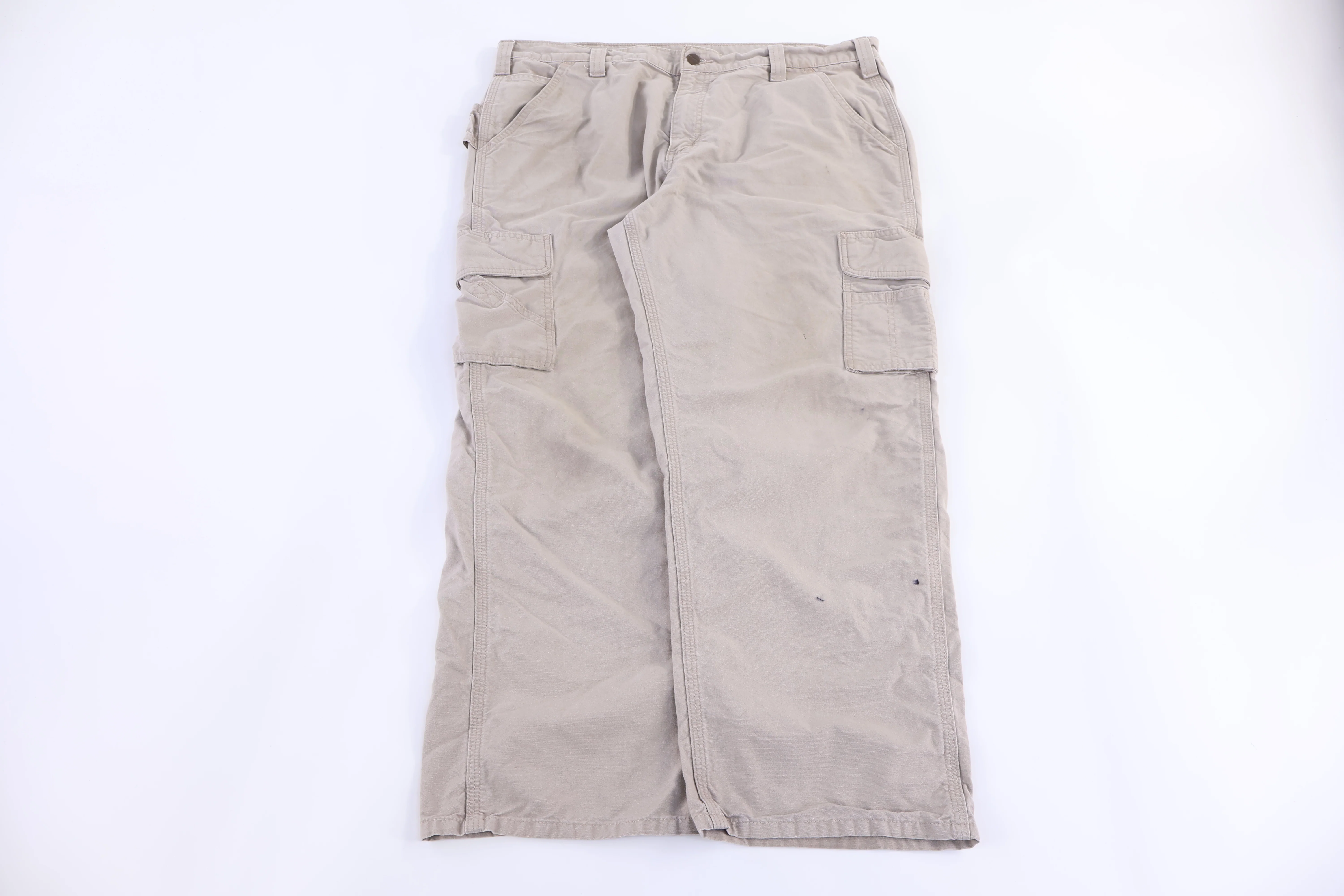 Carhartt Logo Patch Tan Pants