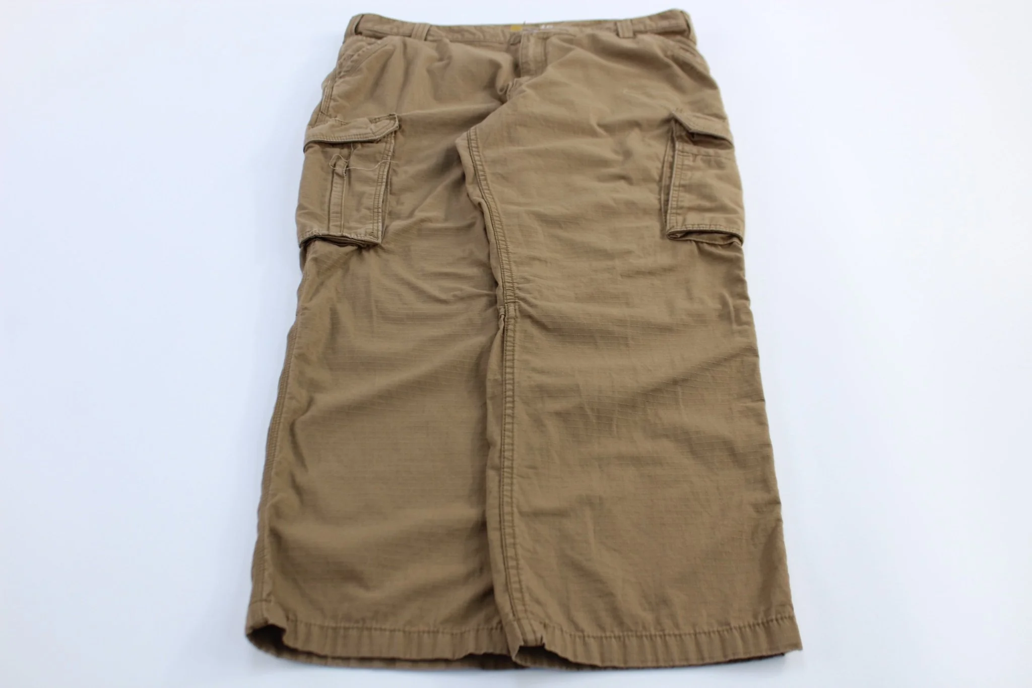 Carhartt Logo Patch Tan Relaxed Fit Pants