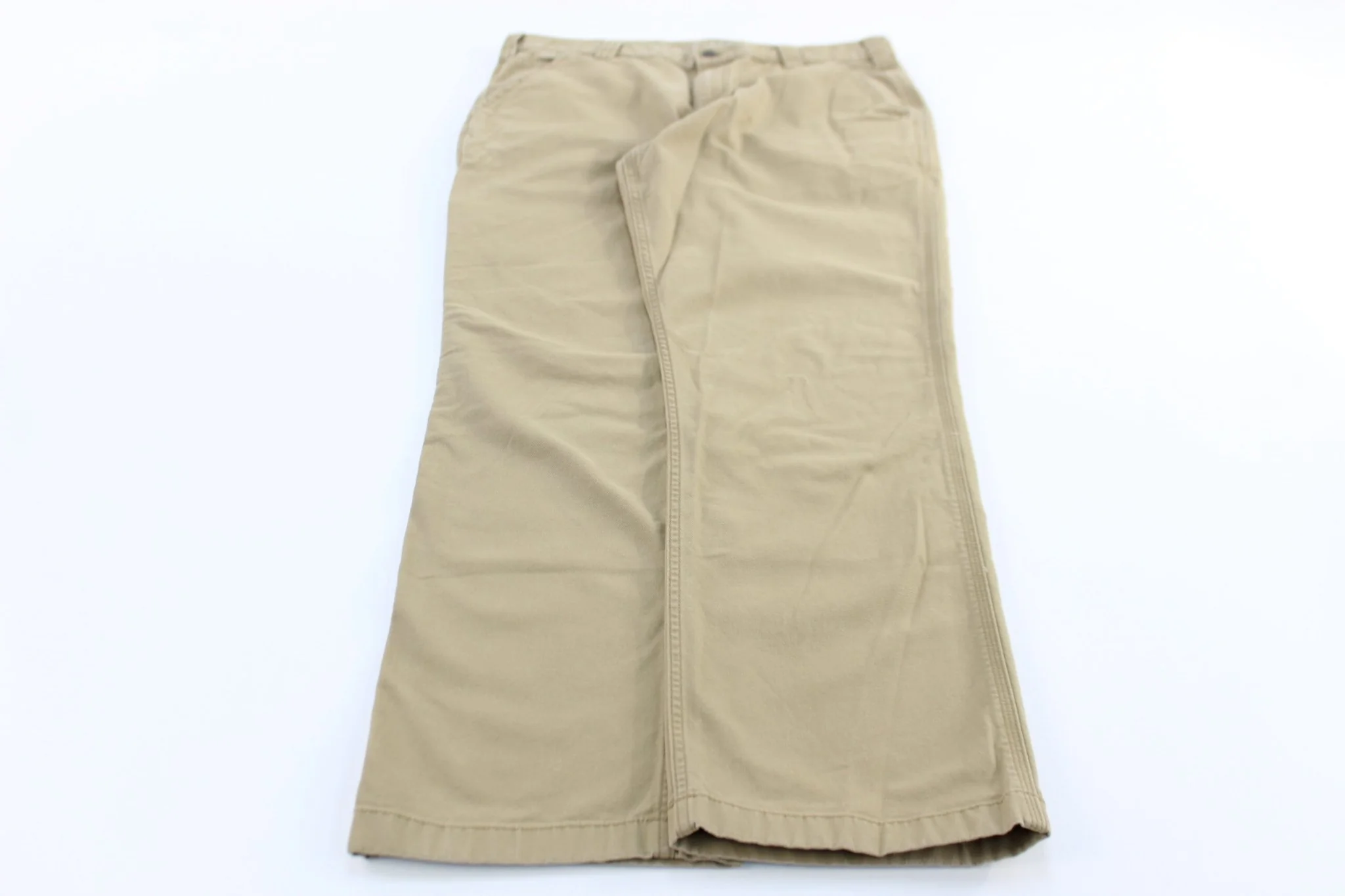 Carhartt Logo Patch Tan Relaxed Fit Pants