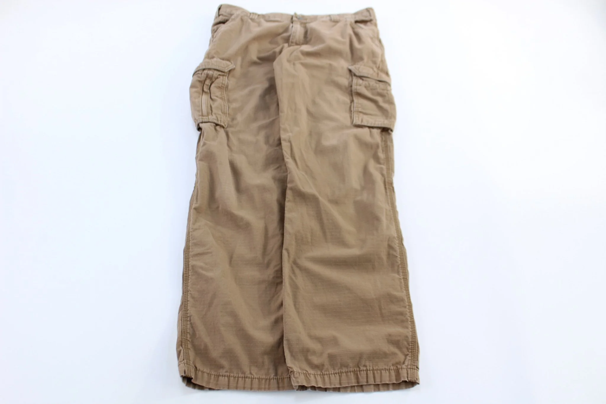 Carhartt Logo Patch Tan Relaxed Fit Pants