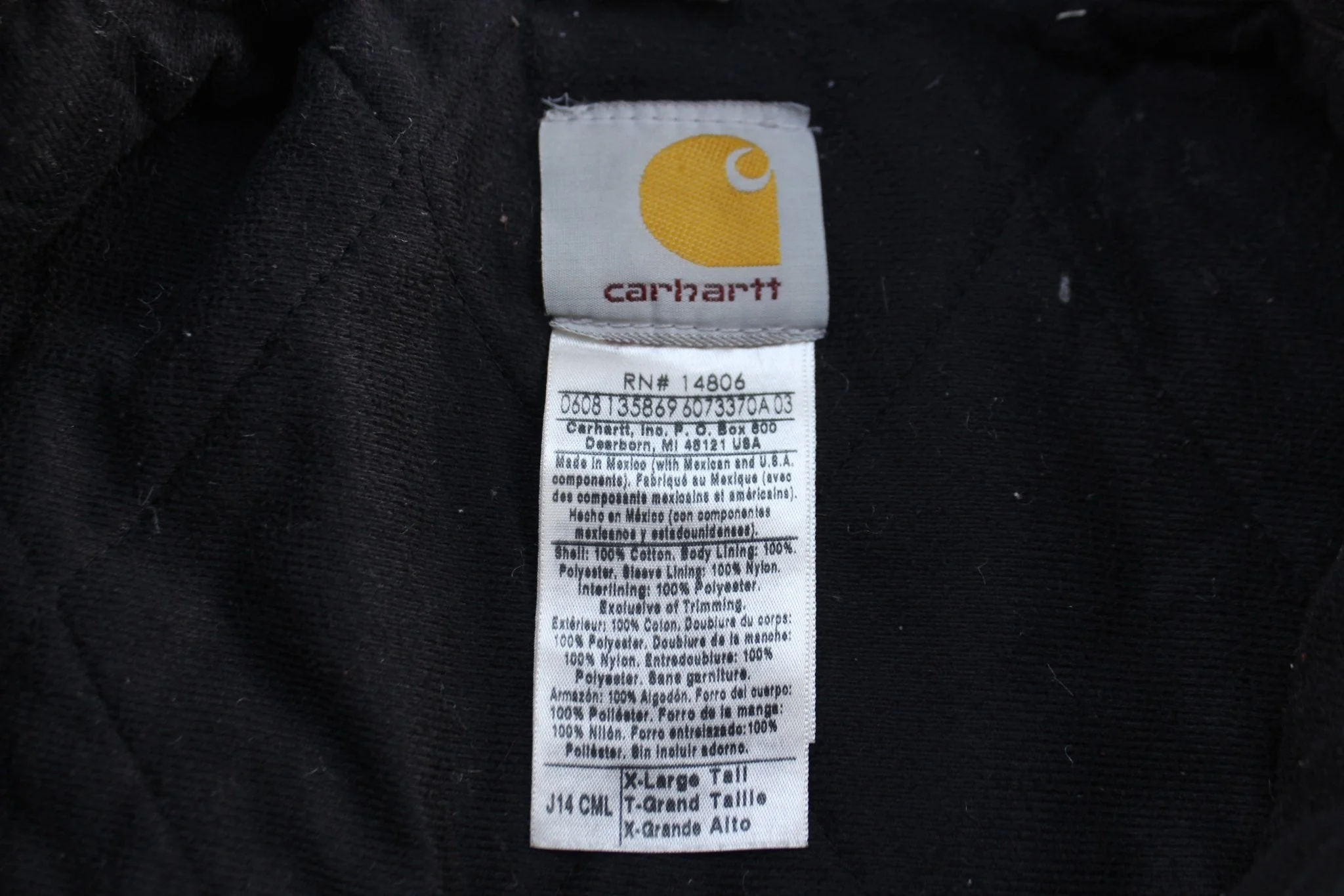 Carhartt Logo Patch Tan Santa Fe Jacket - Image 5