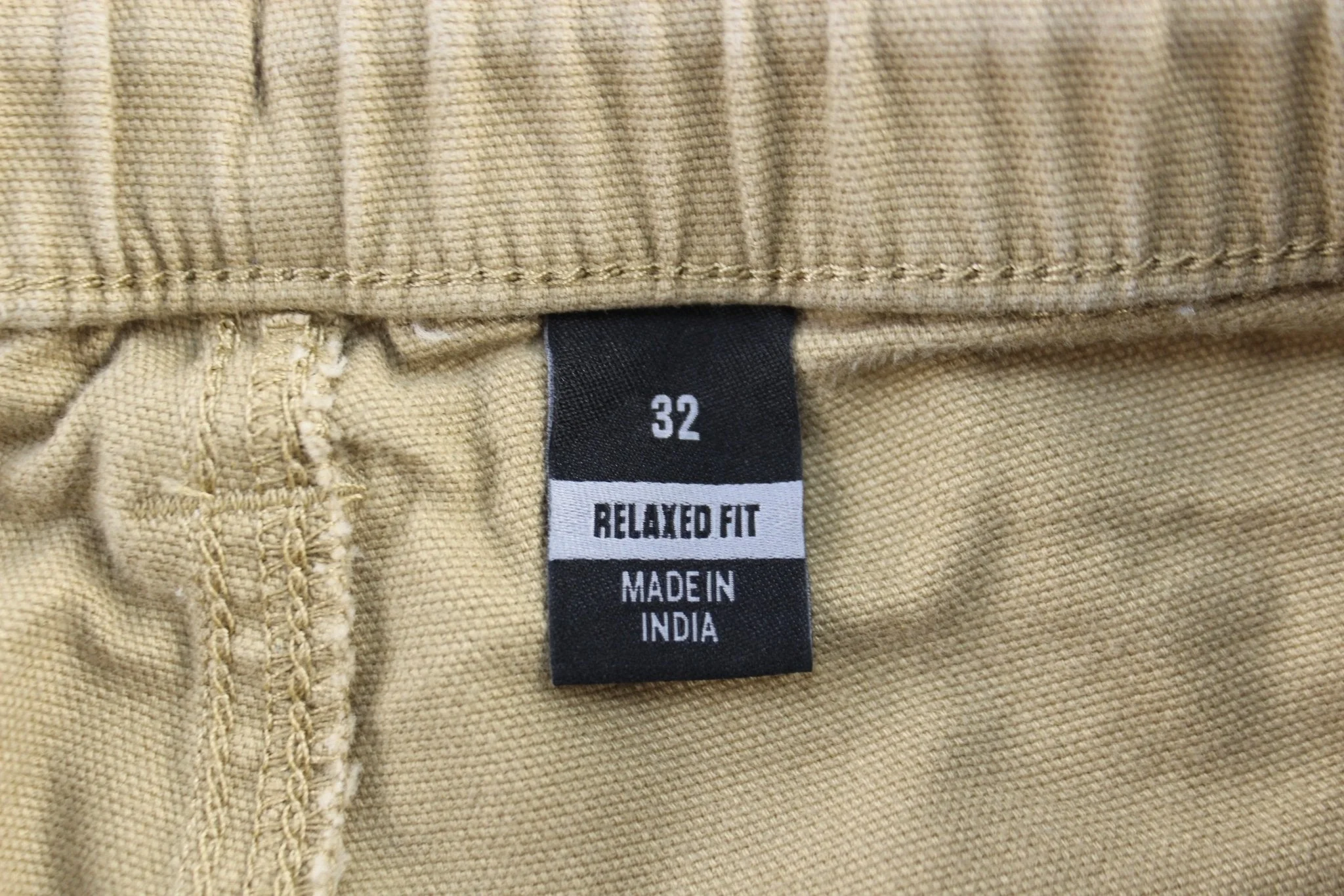 Carhartt Logo Patch Tan Shorts - Image 4