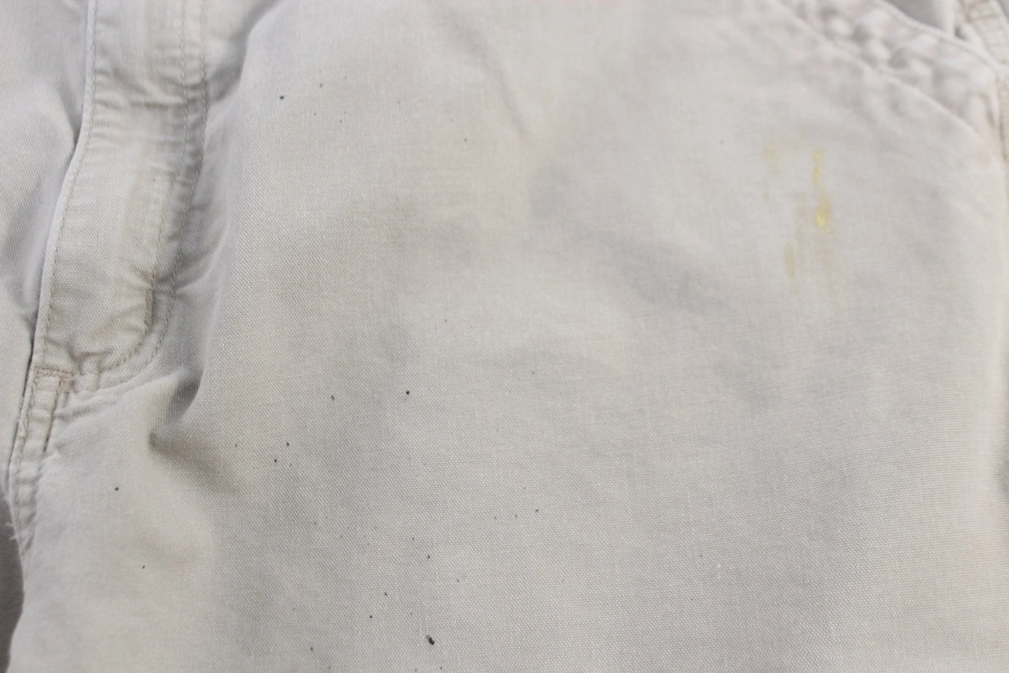 Carhartt Logo Patch Tan Shorts - Image 3