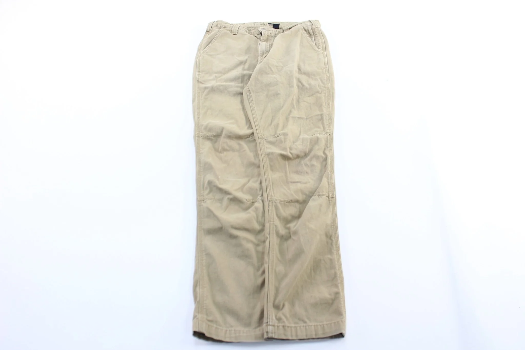 Carhartt Logo Patch Tan Slim Fit Pants
