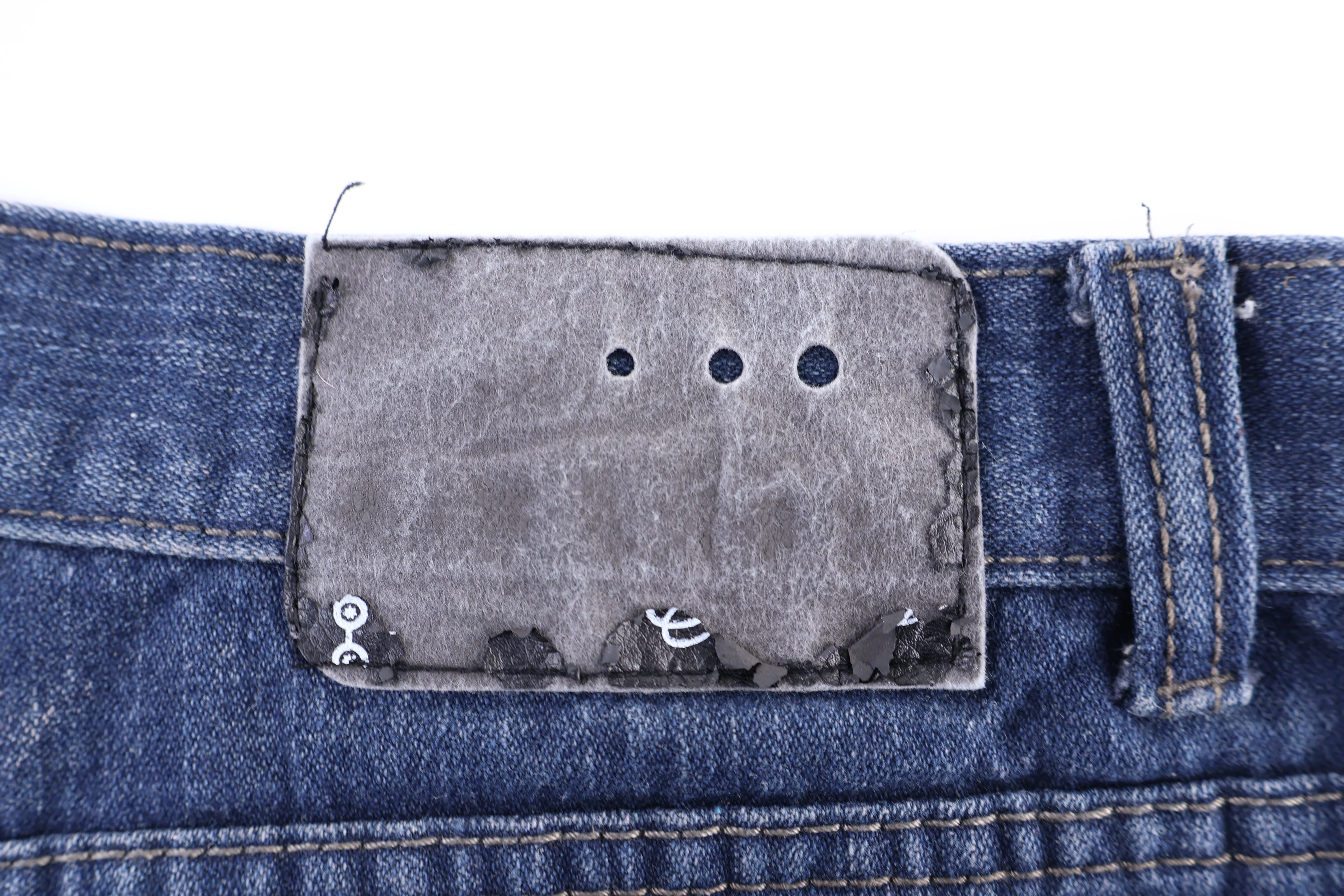 Chams Premium Dark Wash Denim Shorts - Image 3