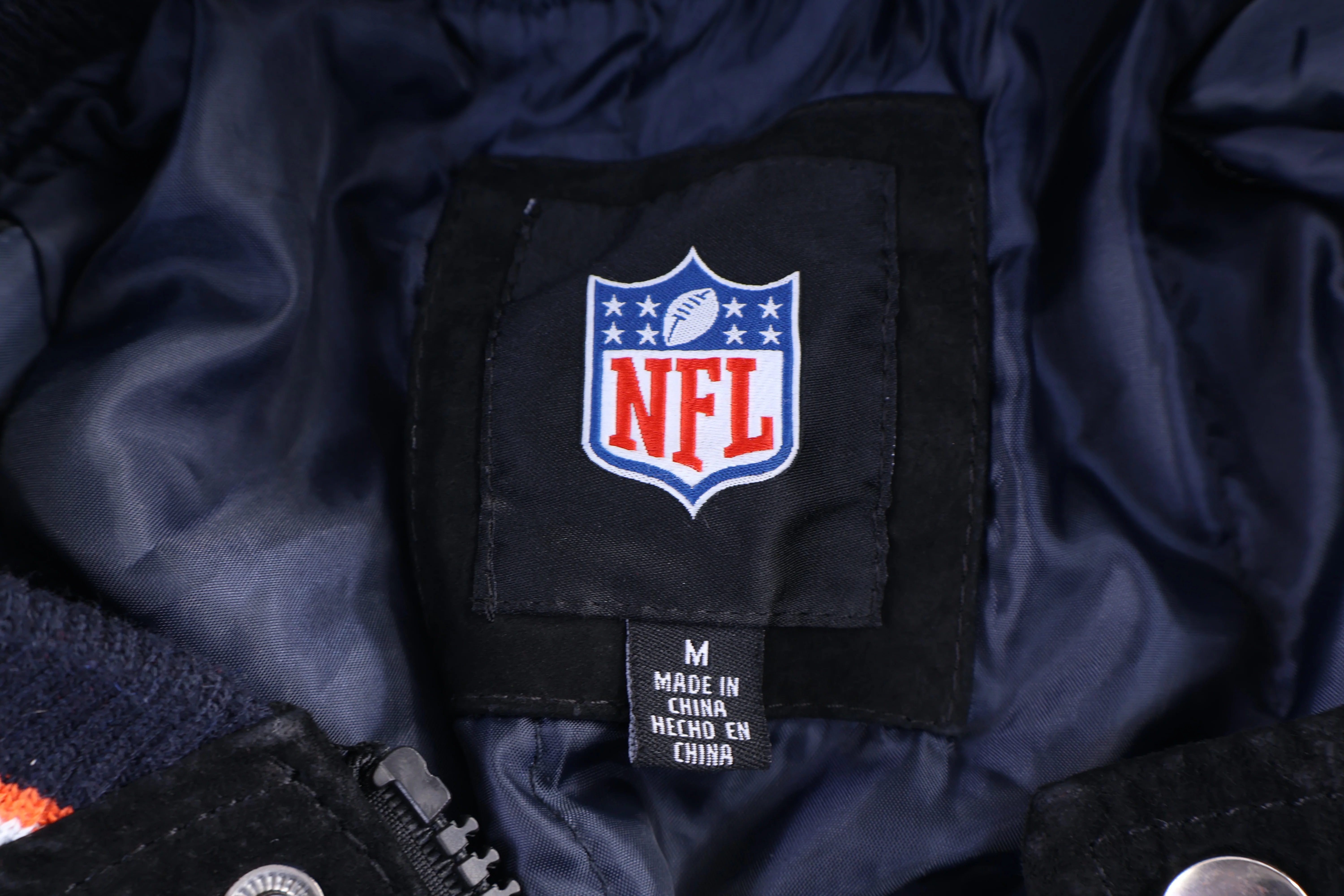 Chicago Bears Football Bomber Jacket - Image 3