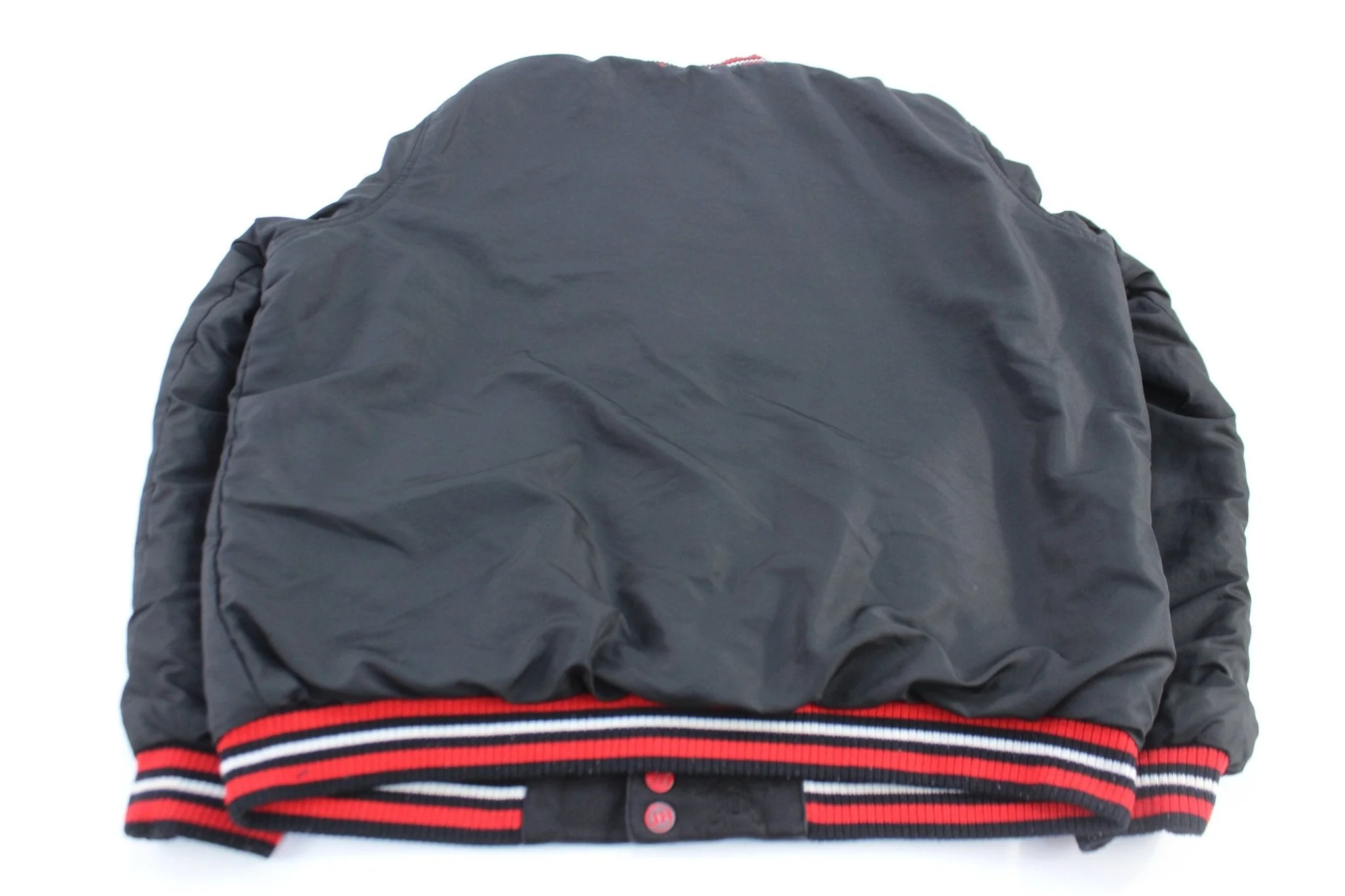 Chicago Bulls Basketball Embroidered Reversible Jeff Hamilton Jacket - Image 4