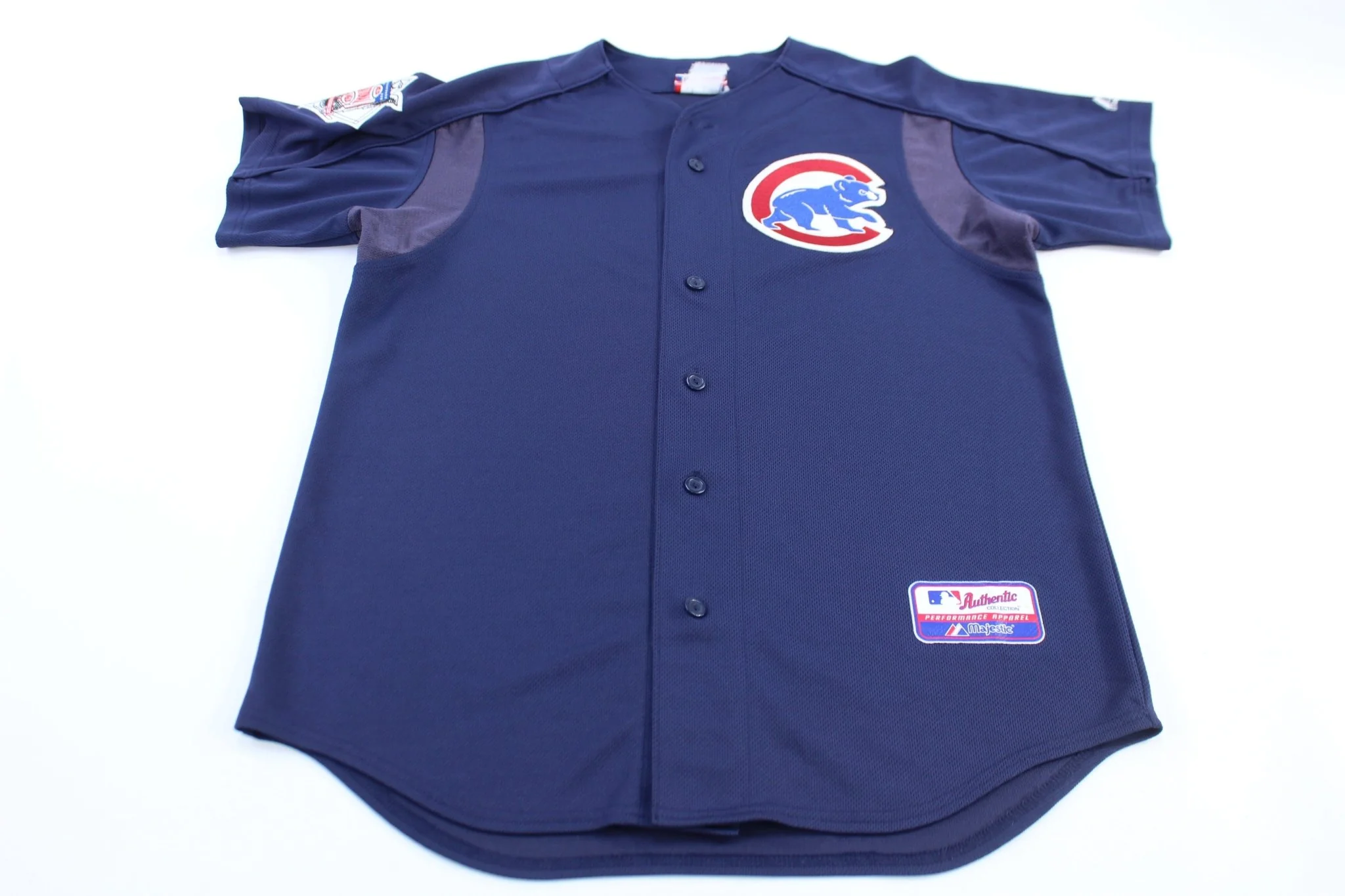 Chicago Cubs Baseball Embroidered Majestic Jersey