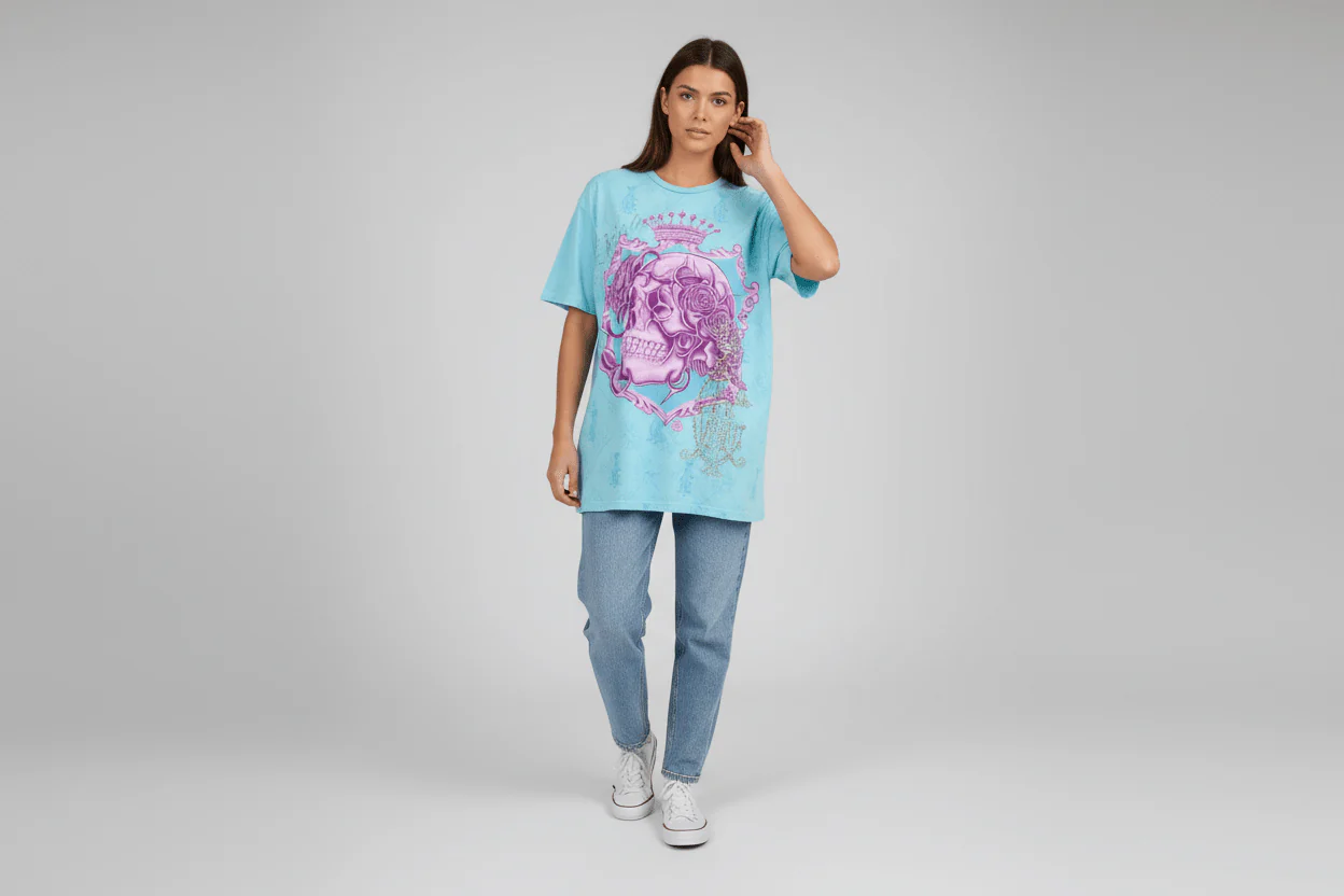 Christian Audiger Skull Graphic T-shirt
