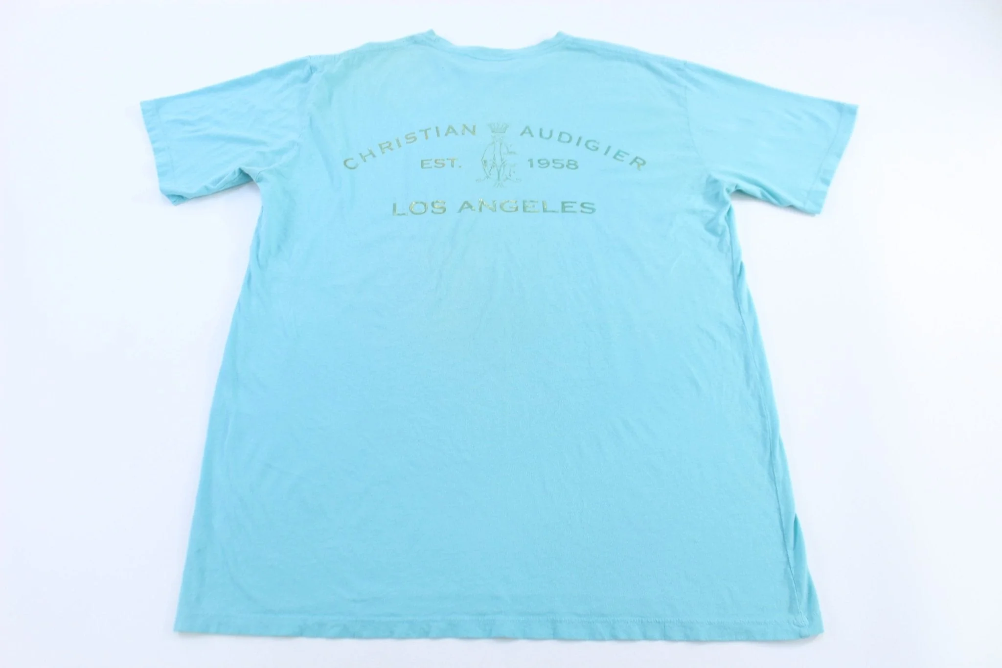 Christian Audiger Skull Graphic T-shirt - Image 3