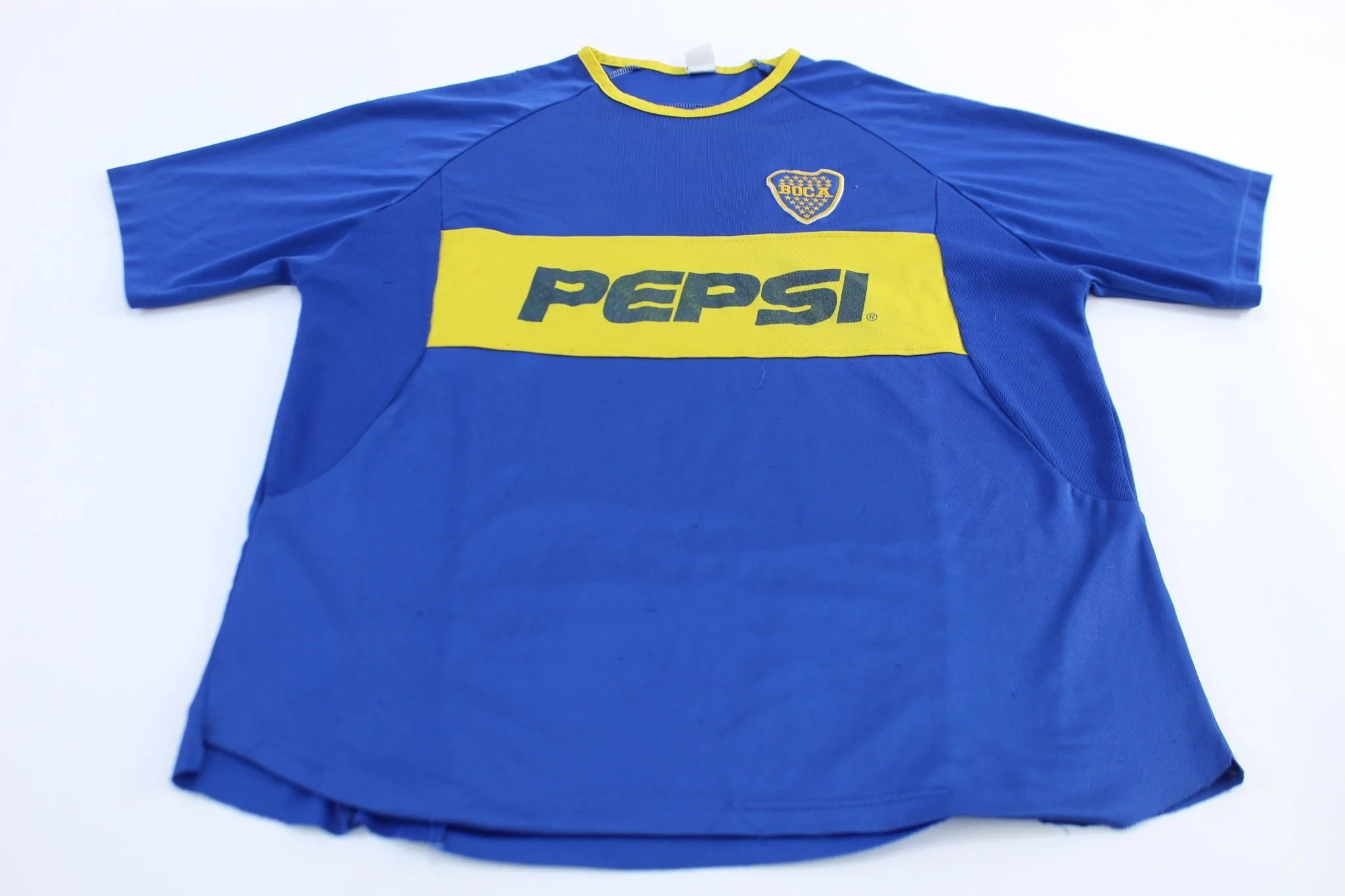 Club Atletico Boca Juniors Pepsi Soccer Jersey