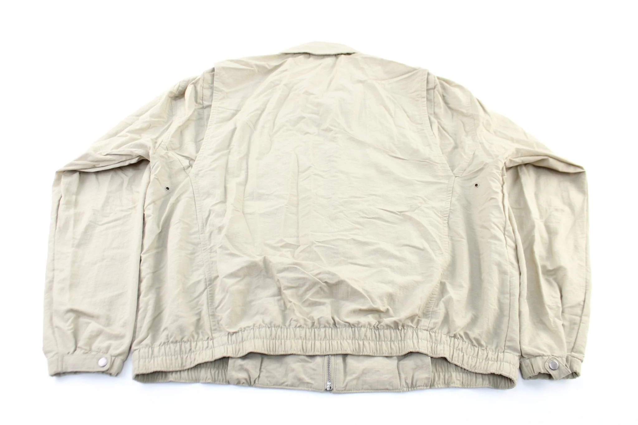 Colorado Rockies Embroidered Beige Zip Up Jacket - Image 2