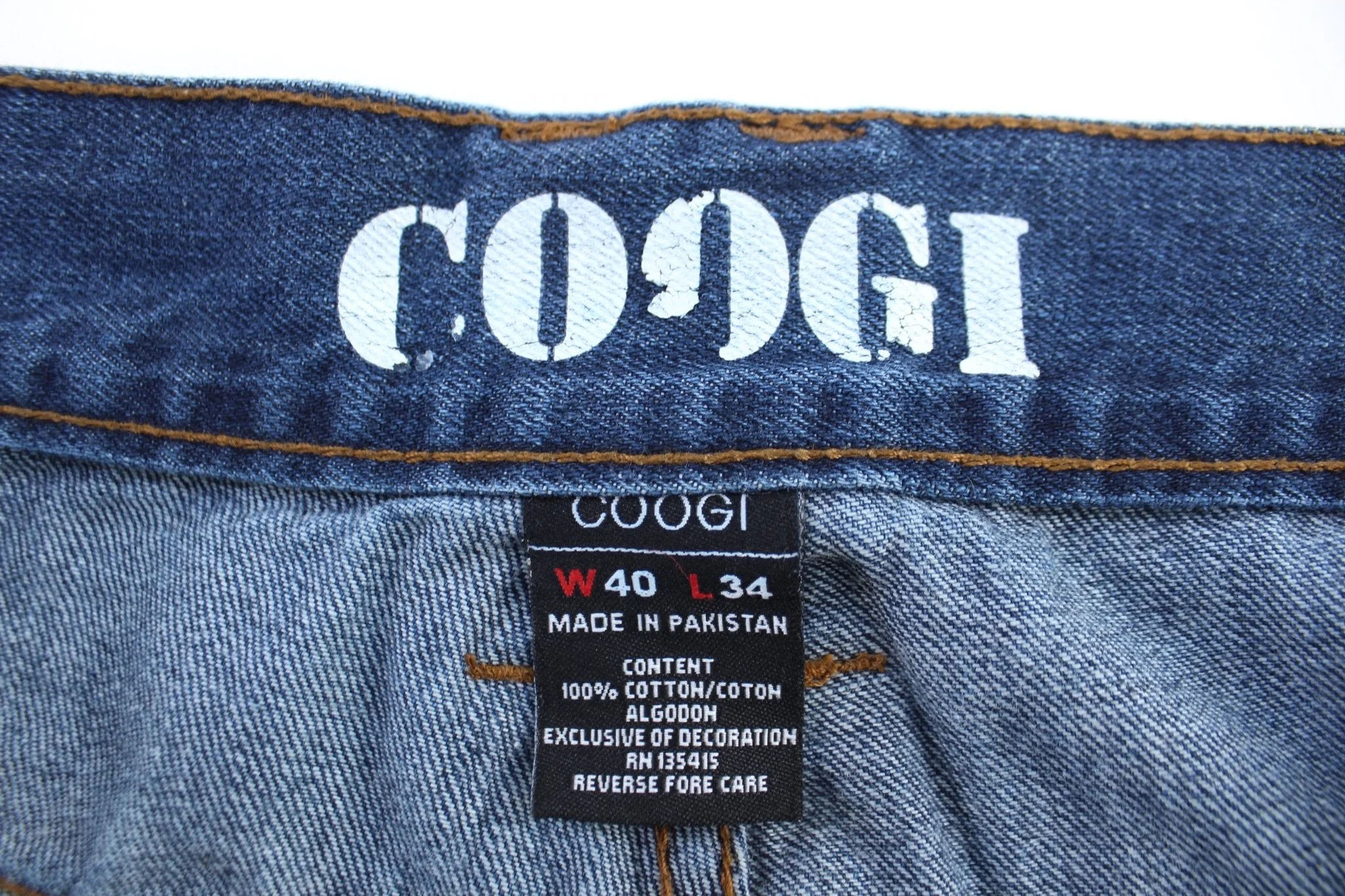 Coogi Dark Wash Denim Jeans - Image 4