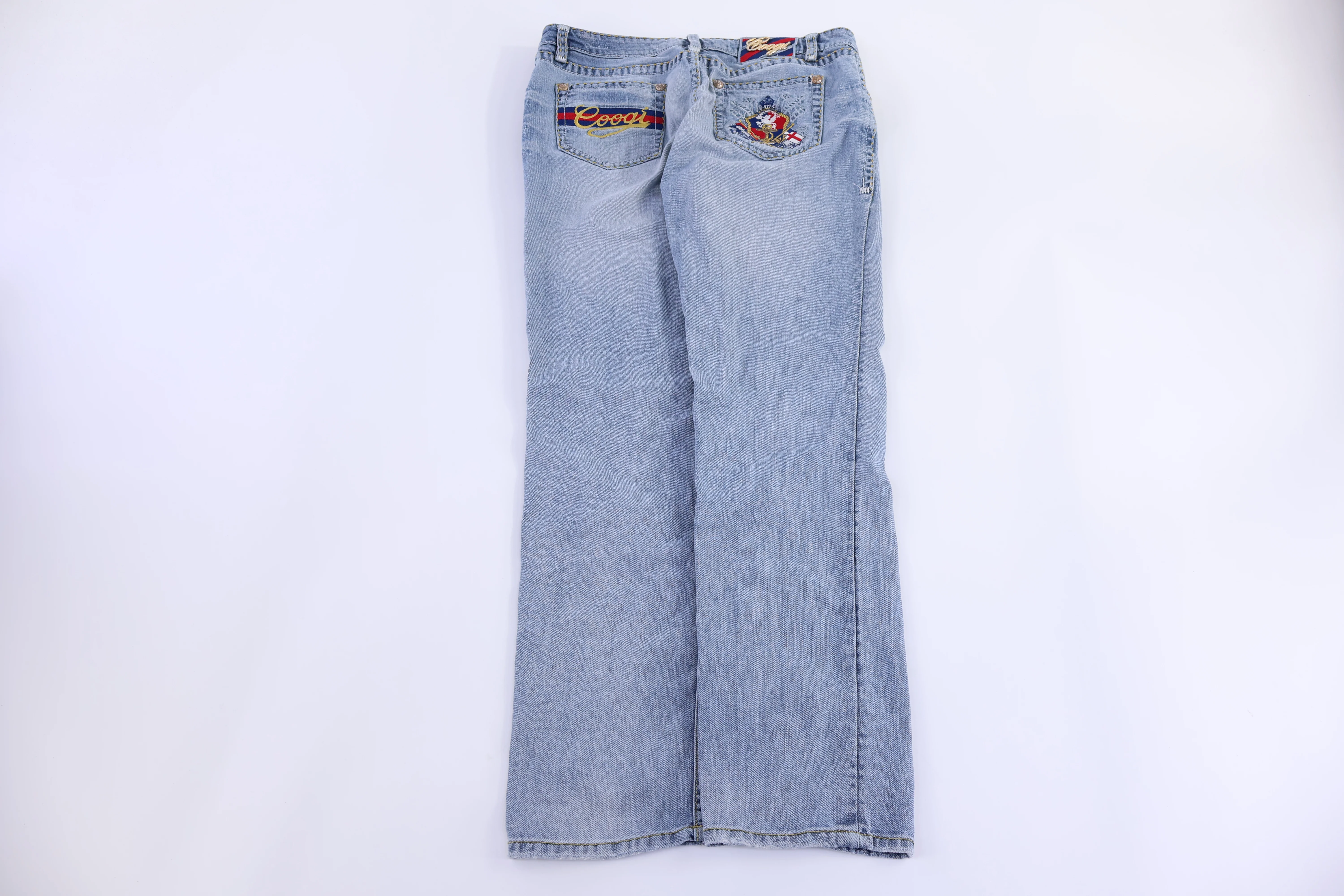 Coogi Light Wash Denim Jeans - Image 2